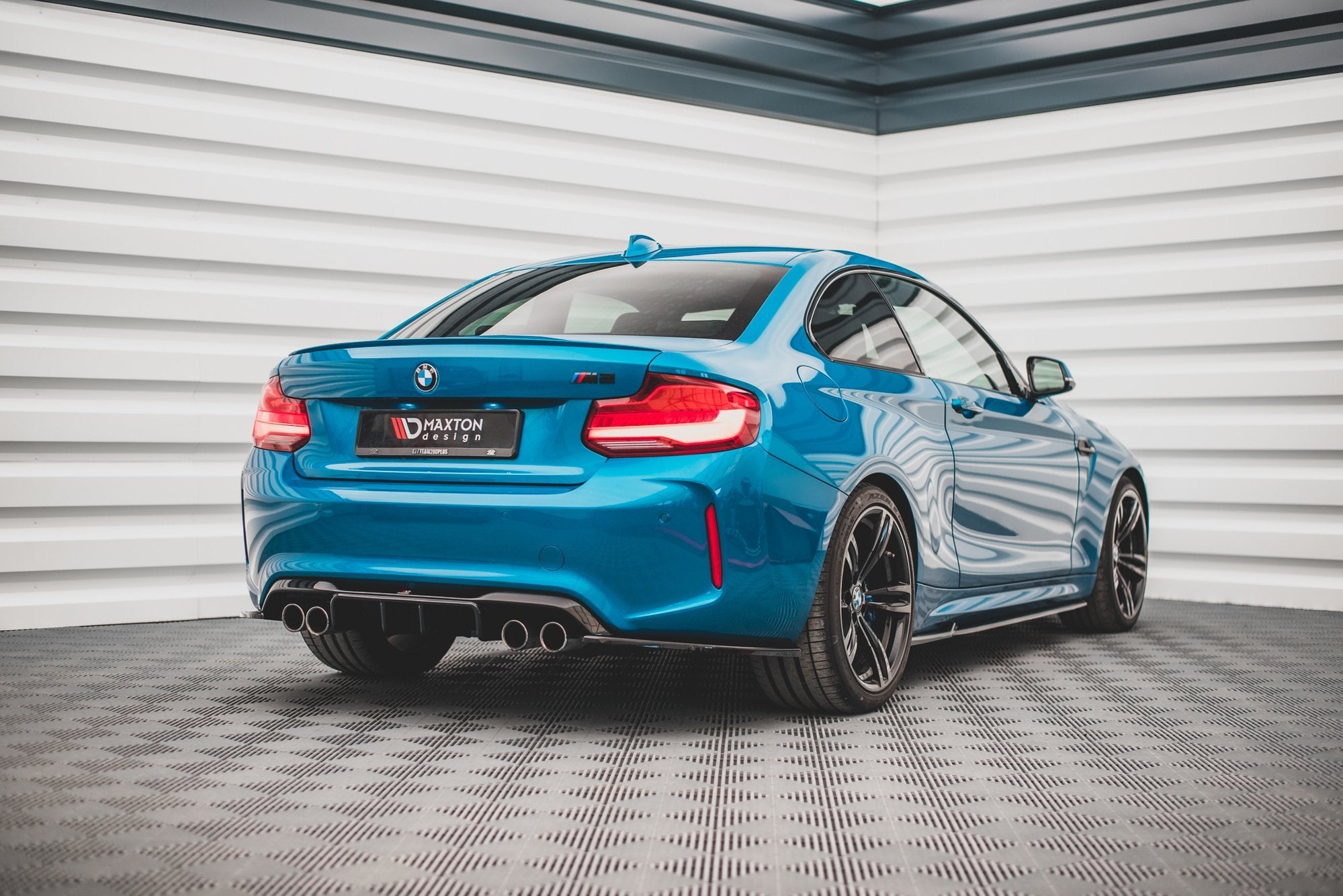 Flaps Heckansatz V3 Diffusor für BMW M2 F87