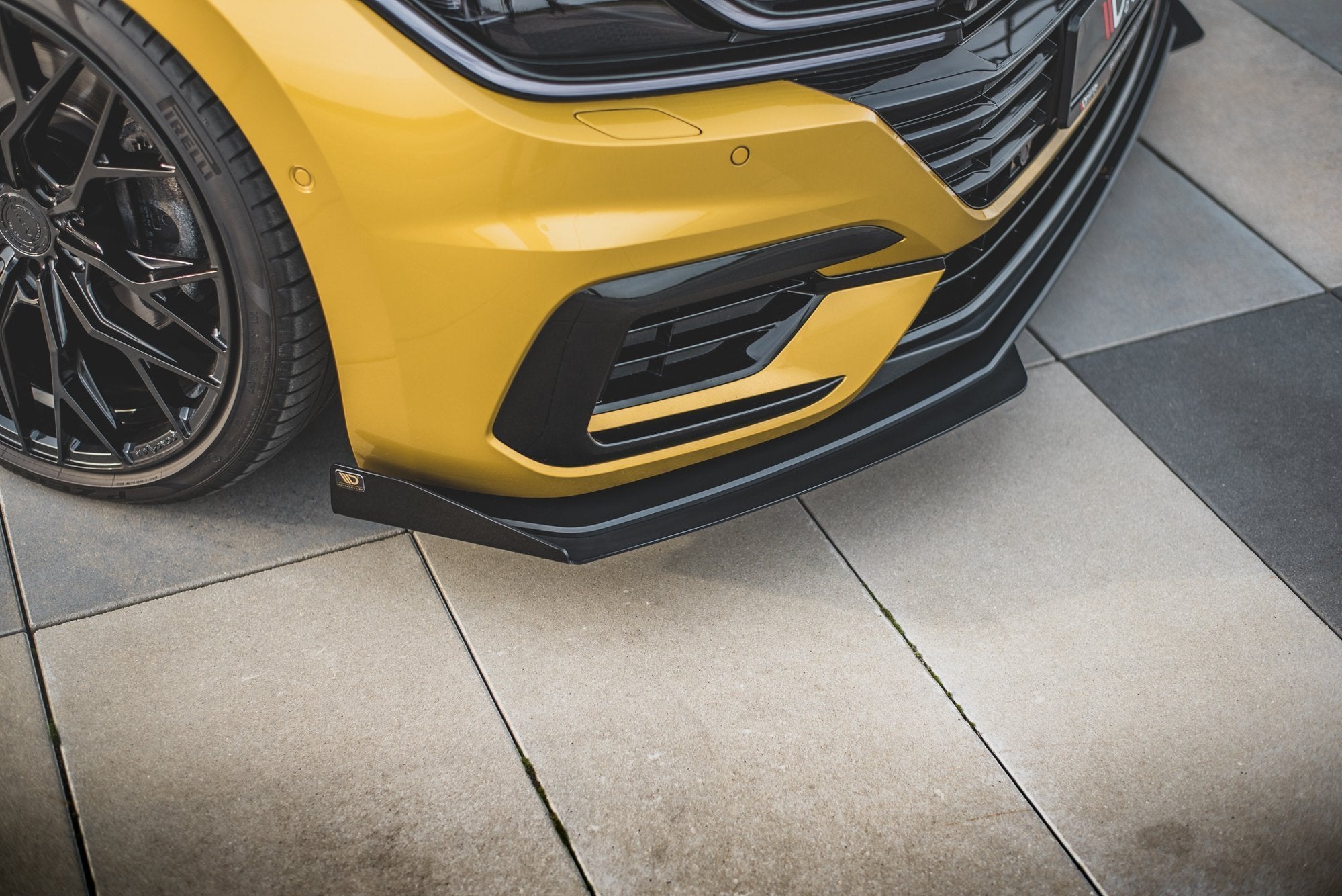 Street Pro Frontlippe für + Flaps für VW Arteon R-Line