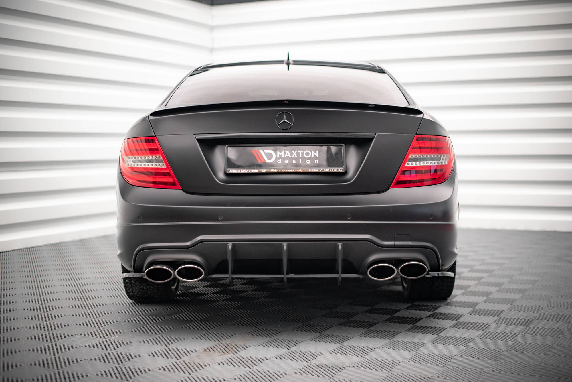 Spoiler für Mercedes-Benz C Limousine W204 / C Coupe C204