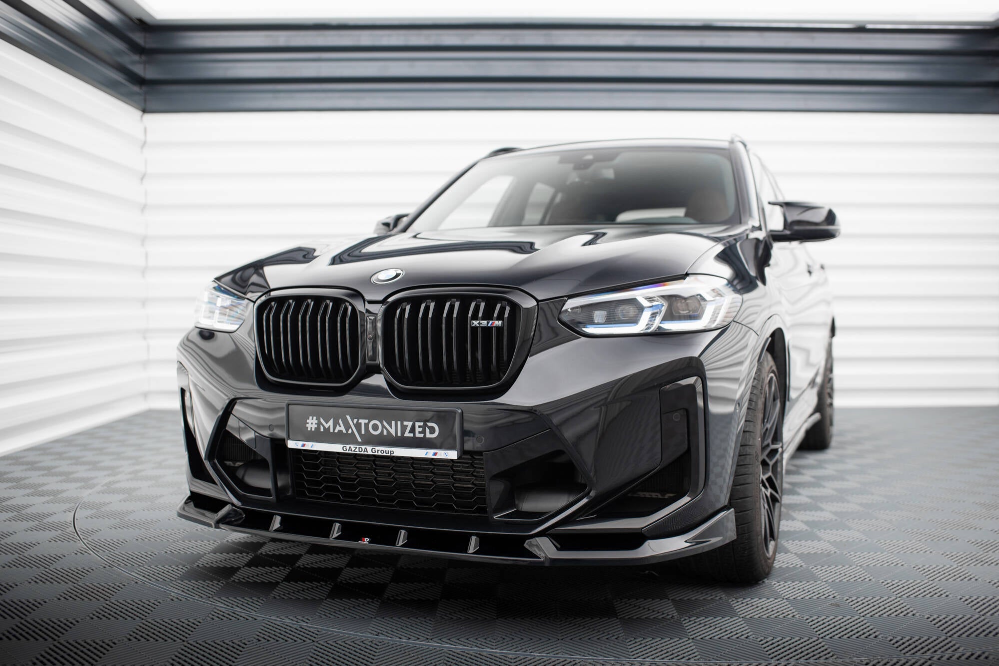 Frontlippe V1 für BMW X3 M F97 Facelift