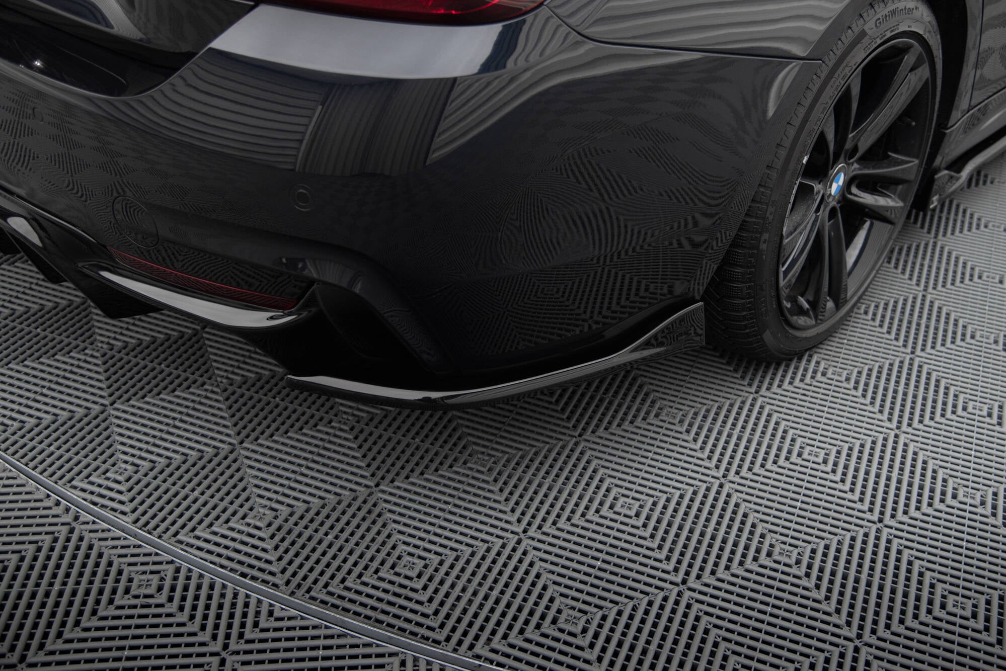 Flaps Heckansatz V1 Diffusor für BMW 4er Gran Coupe M - Paket F36