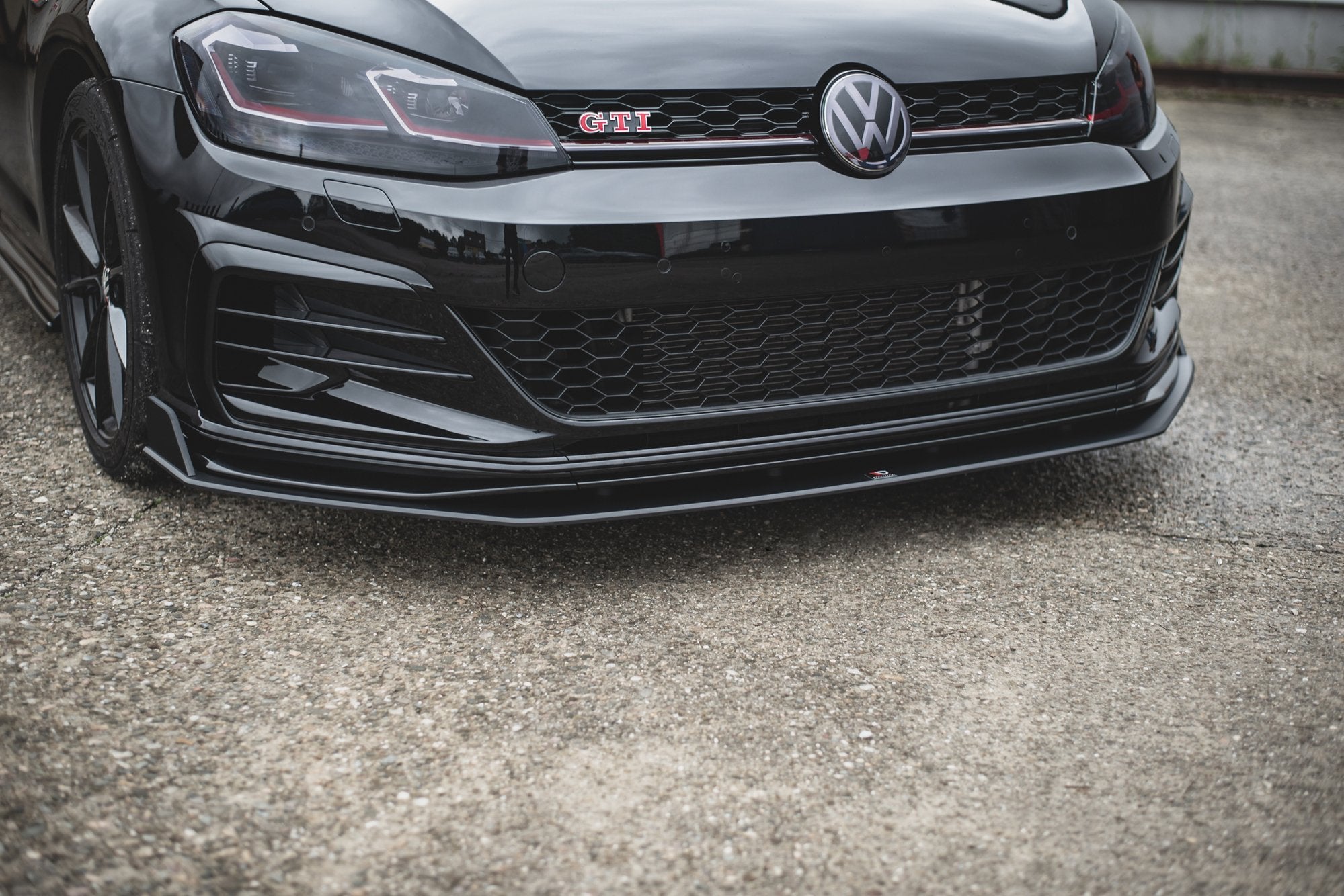 Street Pro Frontlippe für / Frontlippe VW Golf 7 GTI TCR