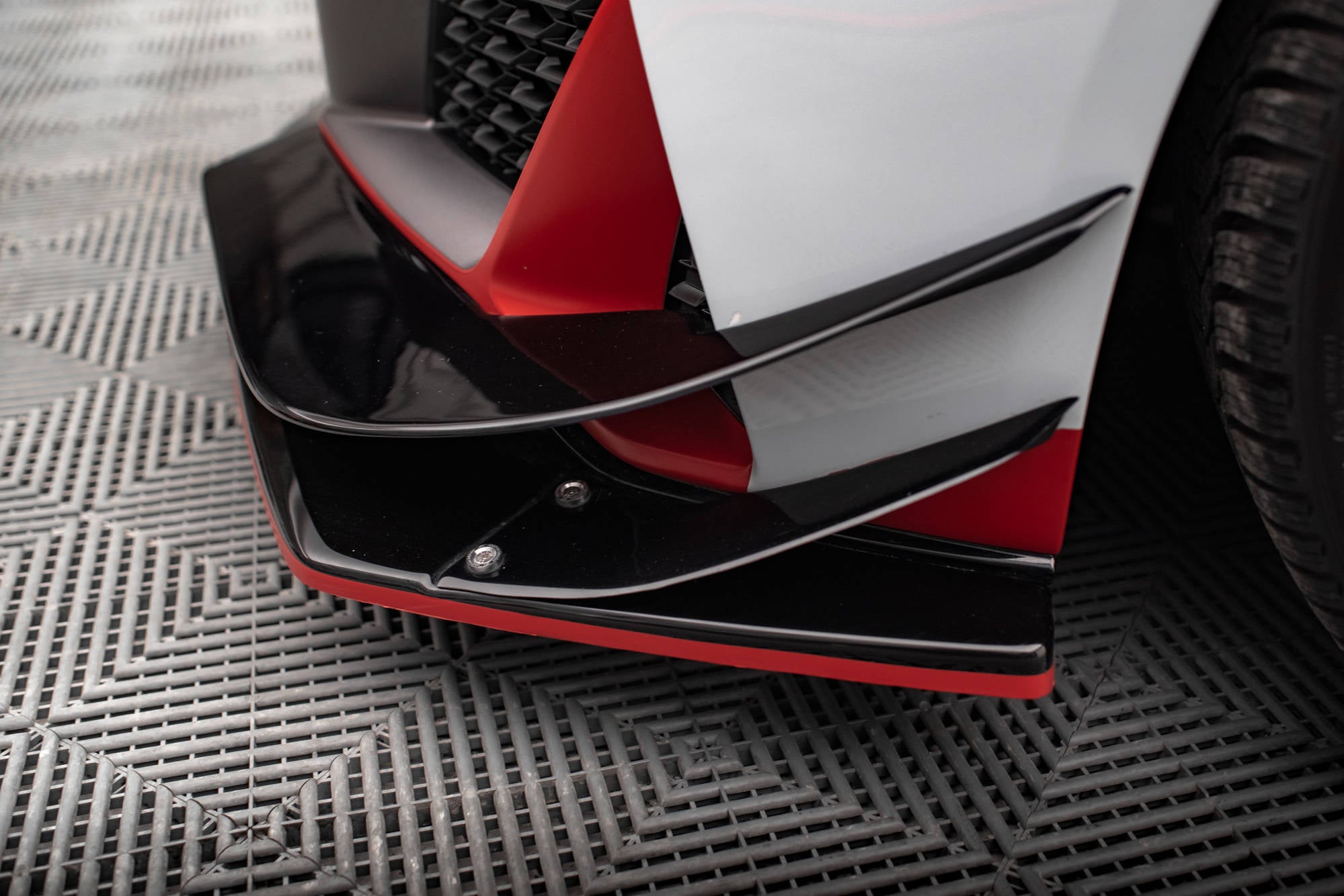 Upper Canards für Audi R8 Mk2 Facelift