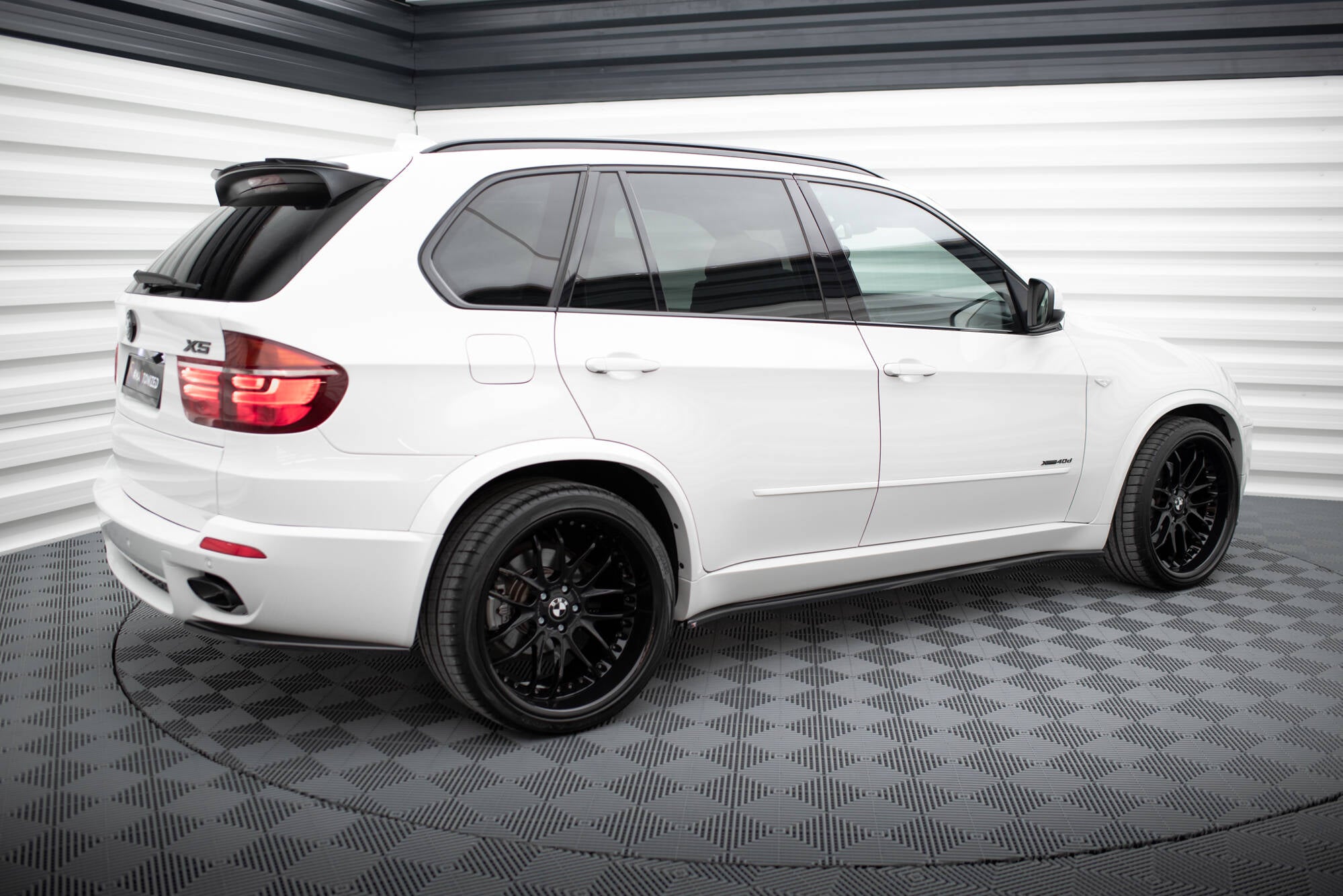 Seitenschweller Ansatz für BMW X5 E70 Facelift M Paket