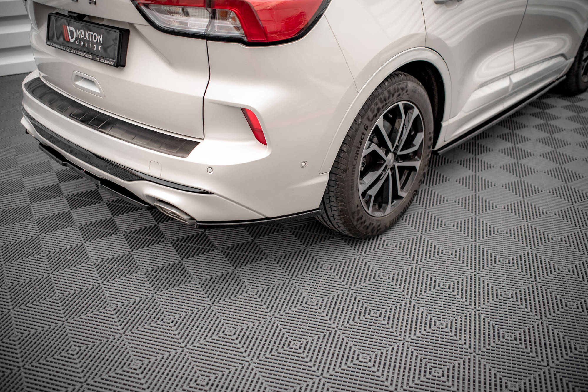 Heck Ansatz Flaps Diffusor für Ford Kuga ST-Line Mk3