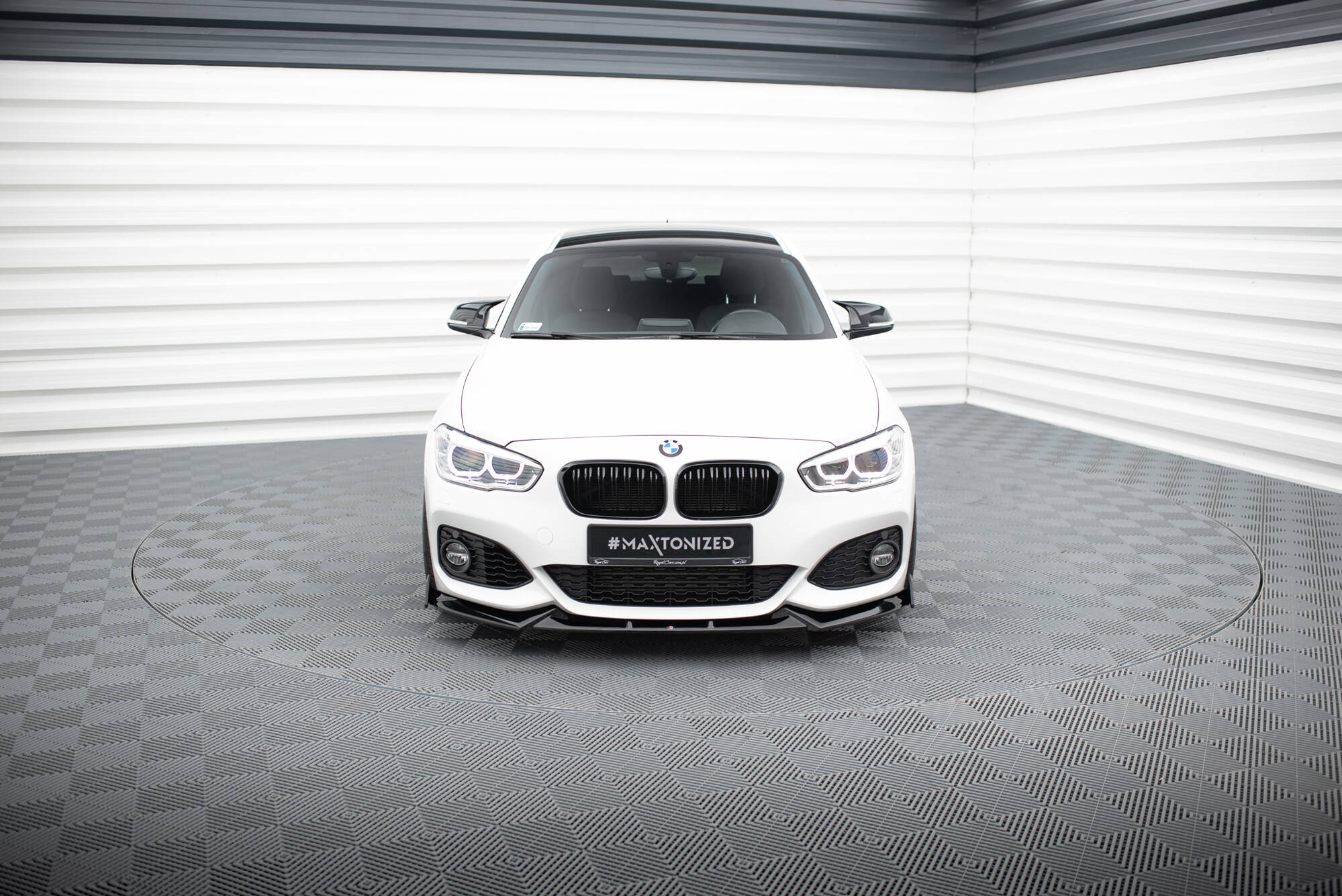 Frontlippe V5 + Flaps für BMW 1er M - Paket / M140i F20 Facelift