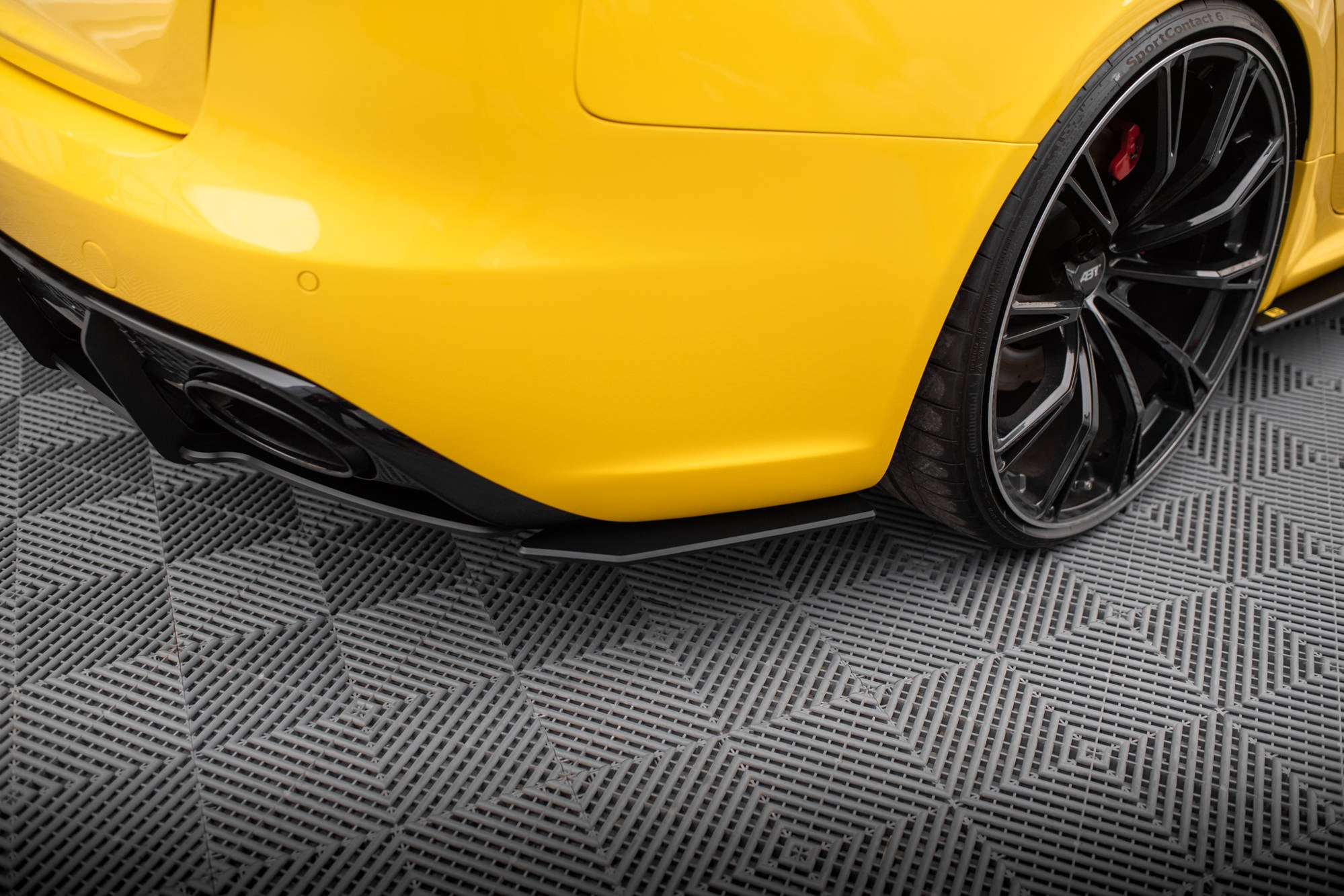 Street Pro Flaps Heckansatz Flaps Heckansatz für Audi RS4 B8