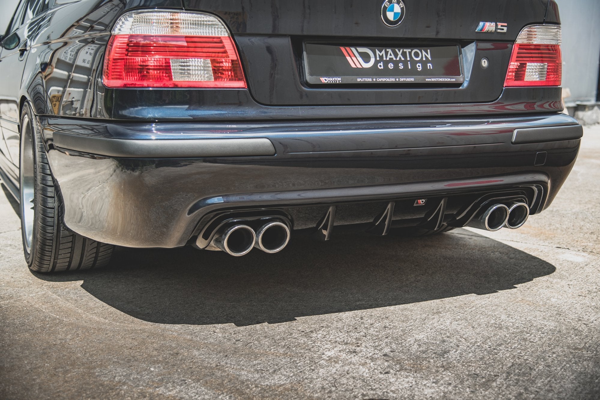 Diffusor Heck Ansatz für BMW M5 / 5 M-Paket E39