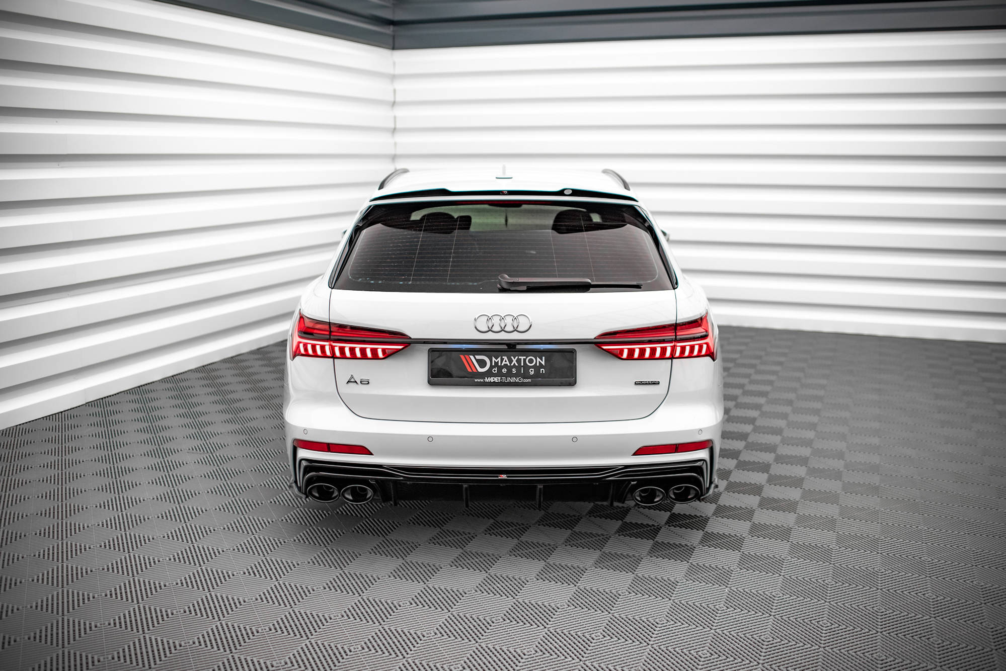 Spoiler CAP für Audi A6 Avant / A6 Allroad / A6 S-Line Avant / S6 Avant C8 / C8 Facelift