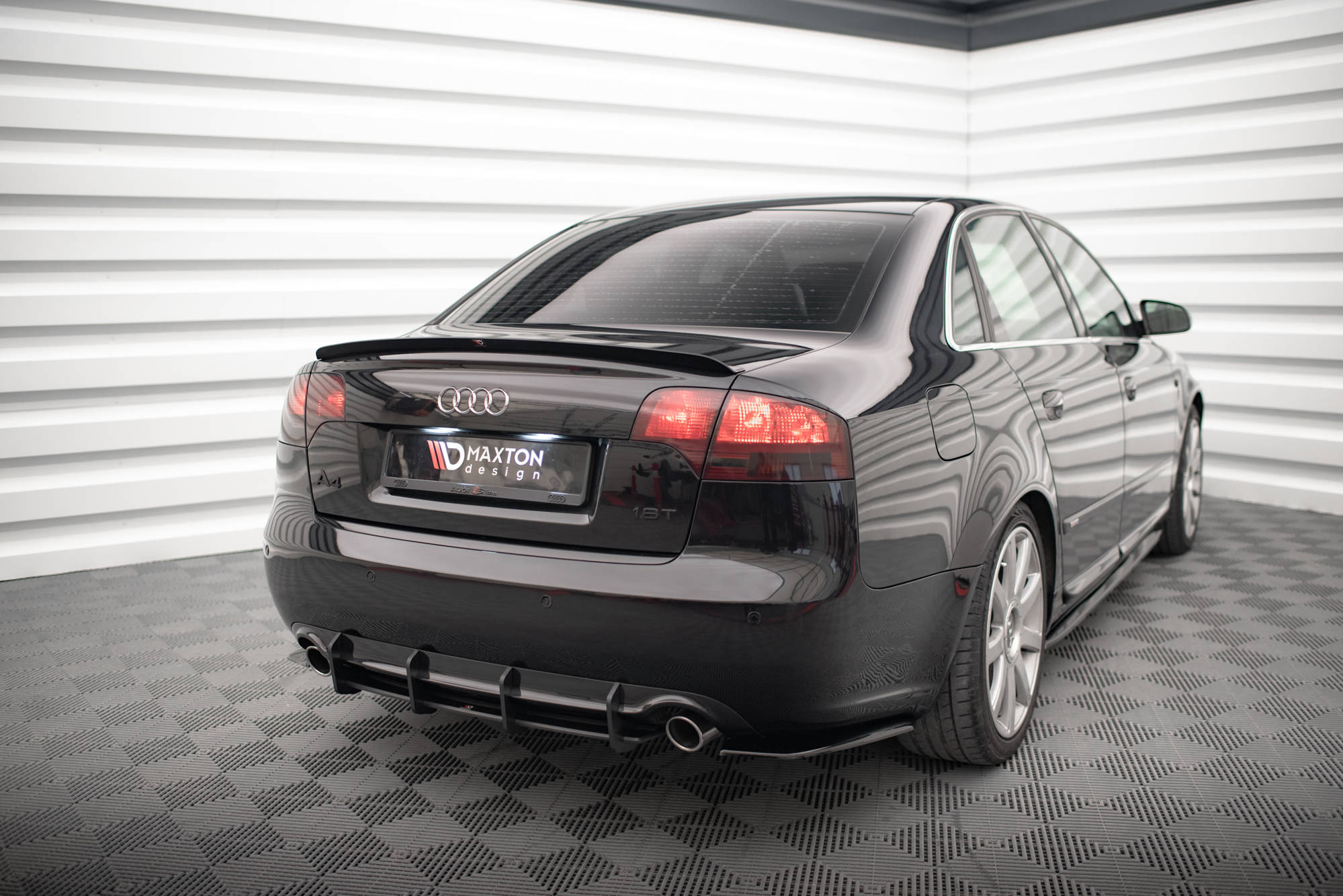 Spoiler CAP für Audi A4 Limousine S-Line B7