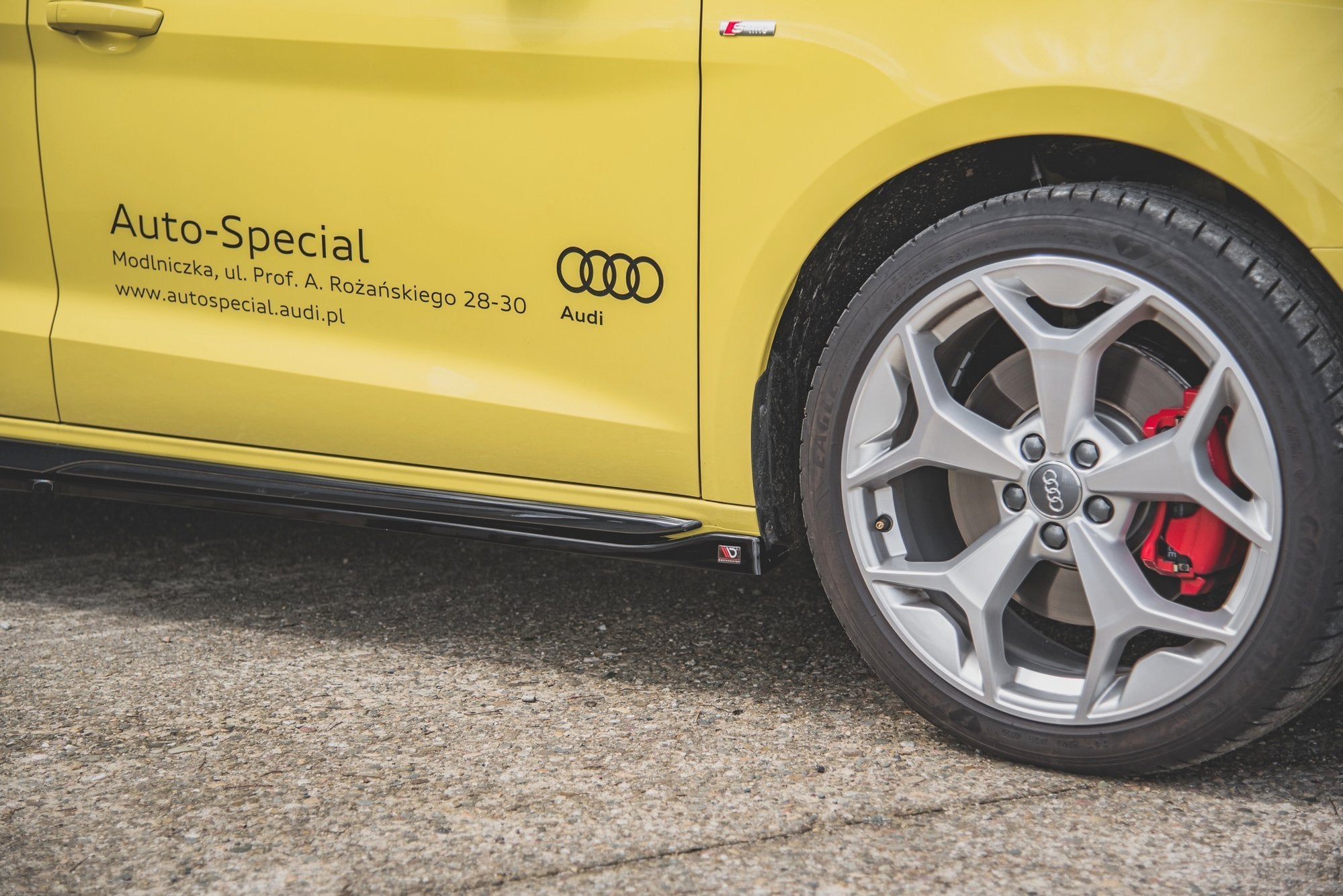 Seitenschweller Ansatz für Audi A1 S-Line GB
