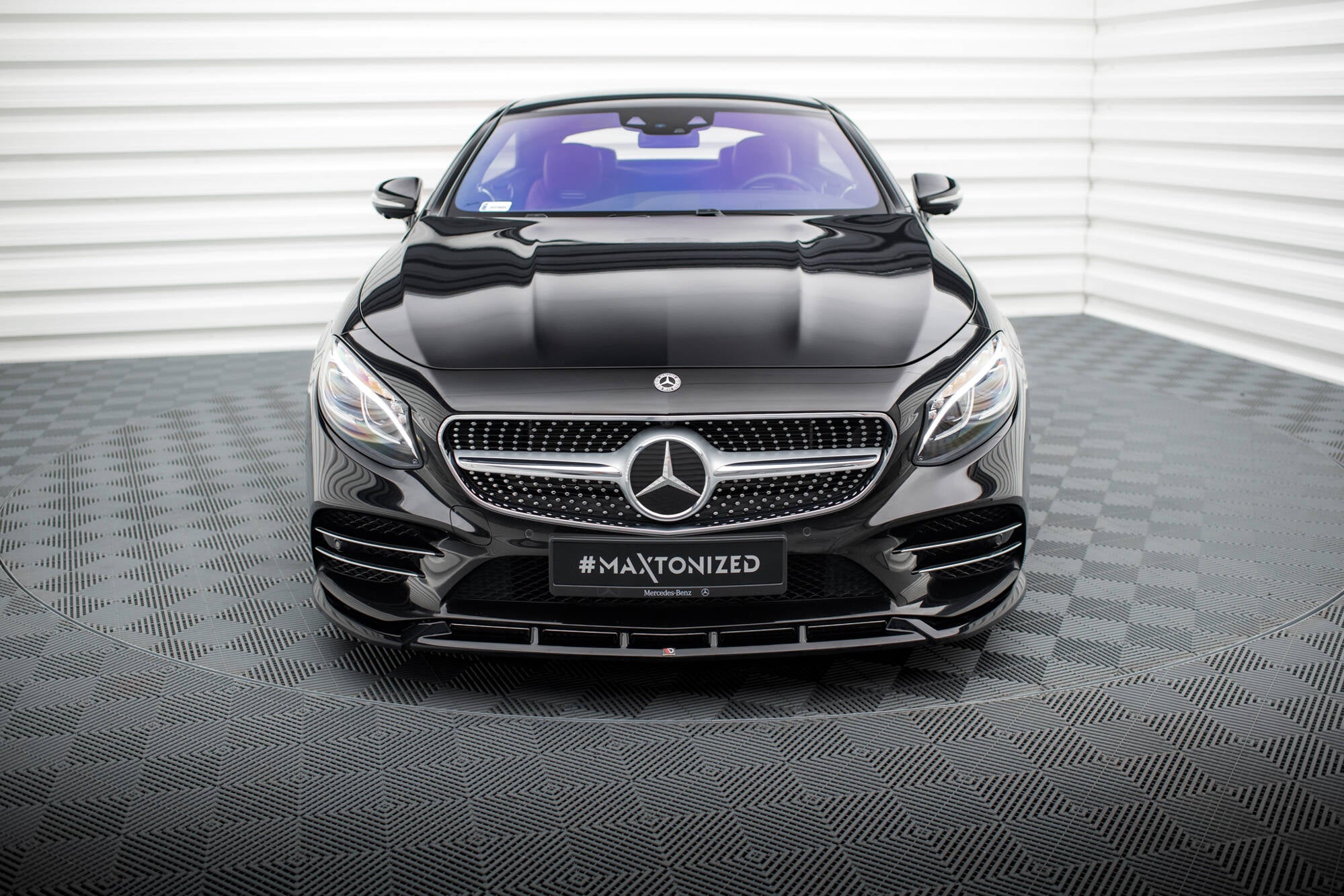 Frontlippe V2 für Mercedes-Benz S Coupe AMG-Line C217 Facelift