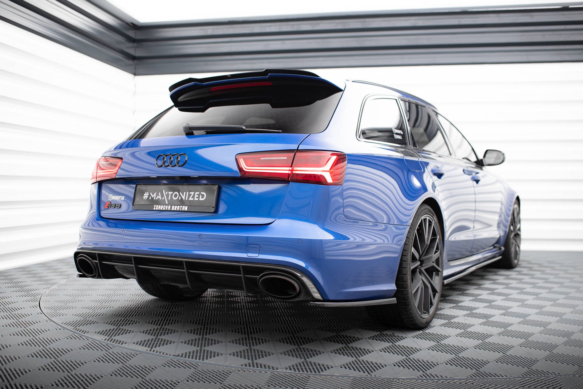 Flaps V2 Heckansatz Flaps Heckansatz für Audi RS6 C7 / C7 Facelift