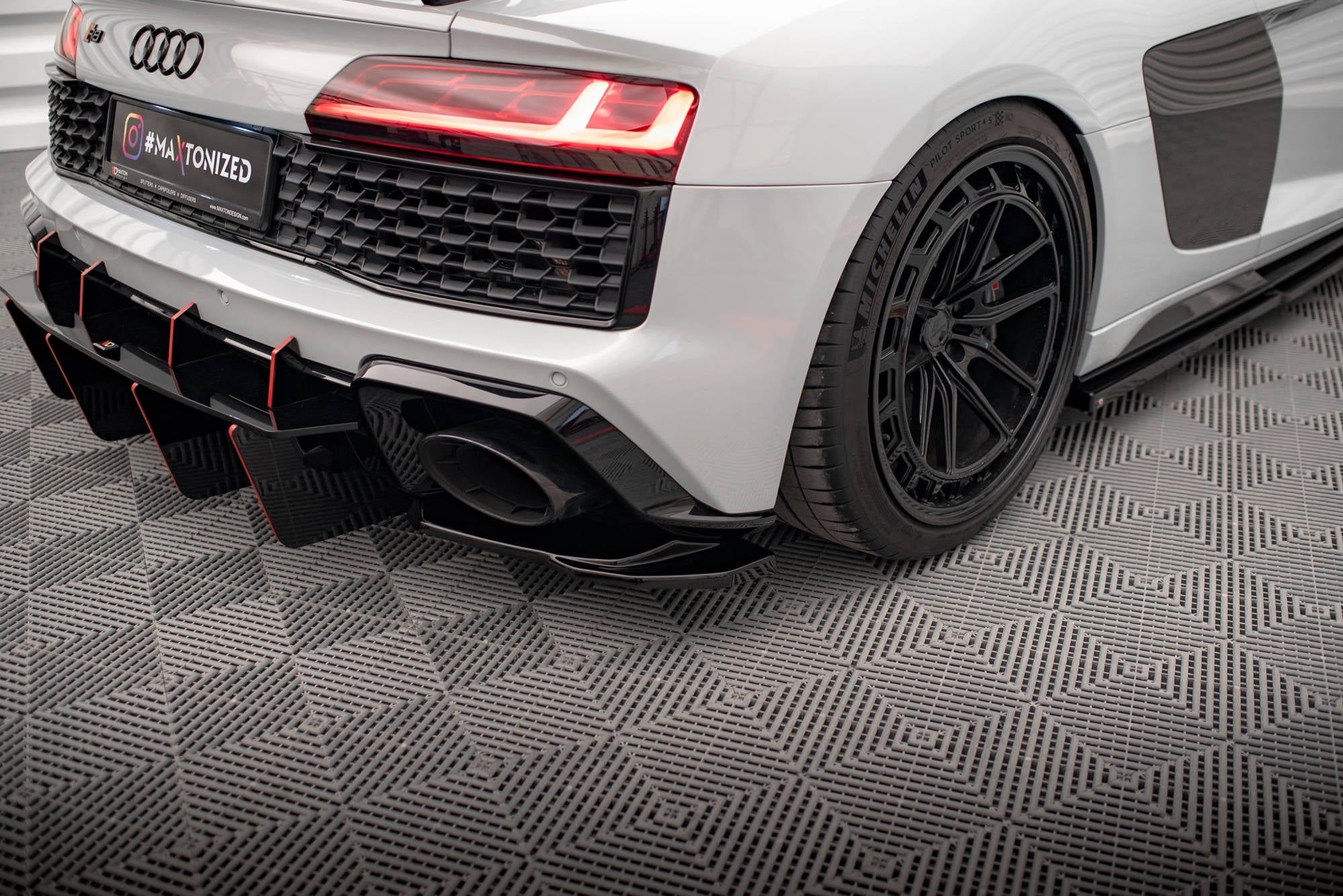 Flaps Heckansatz Flaps Heckansatz für Audi R8 Mk2 Facelift