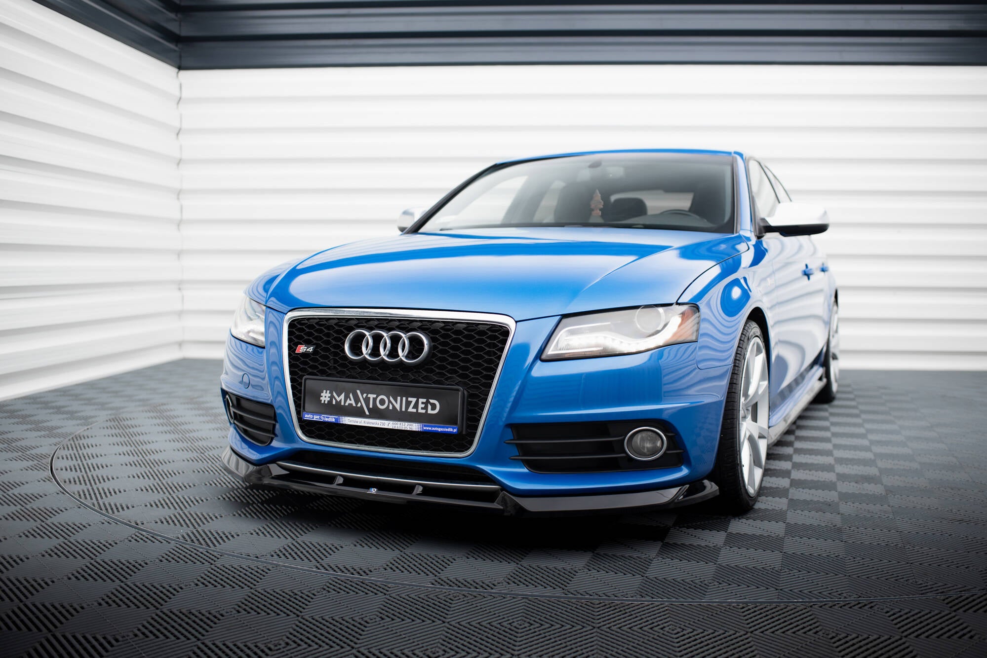 Frontlippe V4 für Audi S4 / A4 S-Line B8