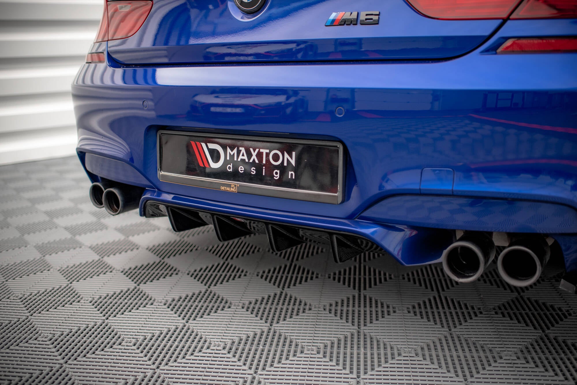 Diffusor Heck Ansatz für BMW M6 Gran Coupe / Coupe / Cabriolet F06 / F13 / F12