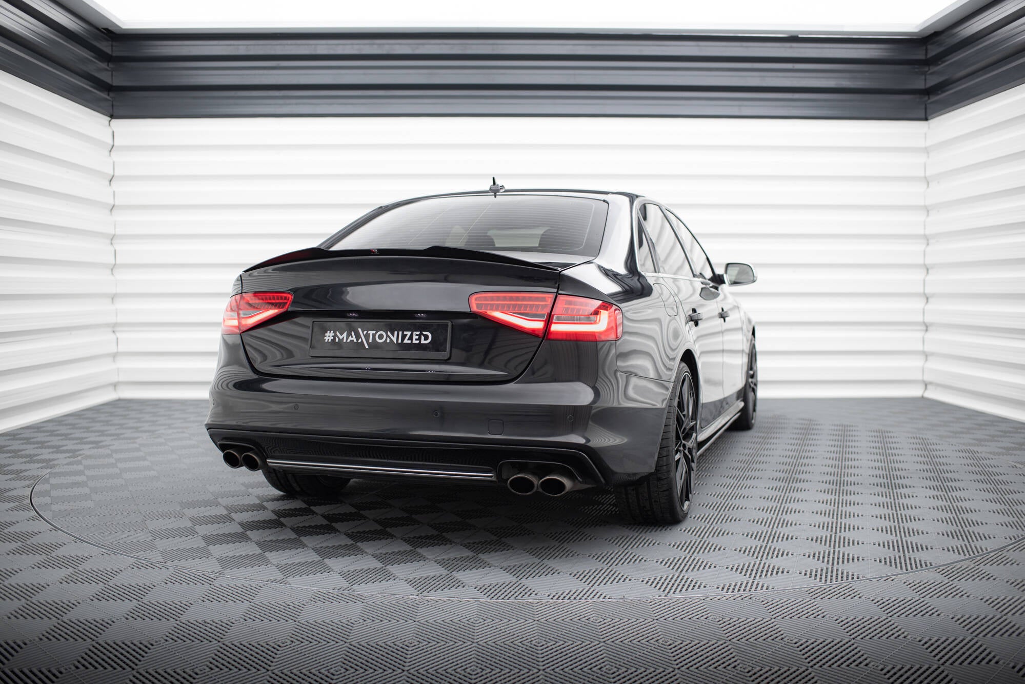 Spoiler CAP für Audi S4 B8 FL Limousine