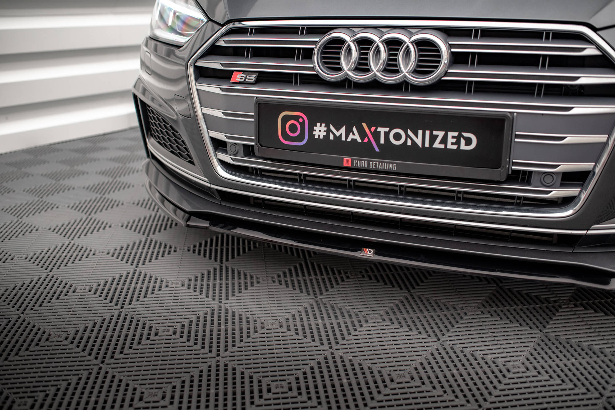 Frontlippe V2 für Audi S5 / A5 S-Line F5 Coupe / Sportback