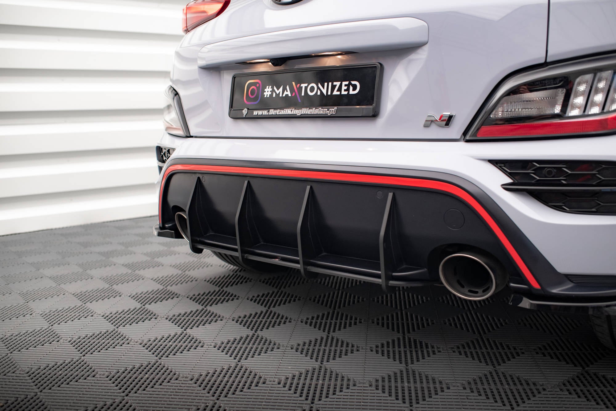 Street Pro Heckschürze für Hyundai Kona N Mk1