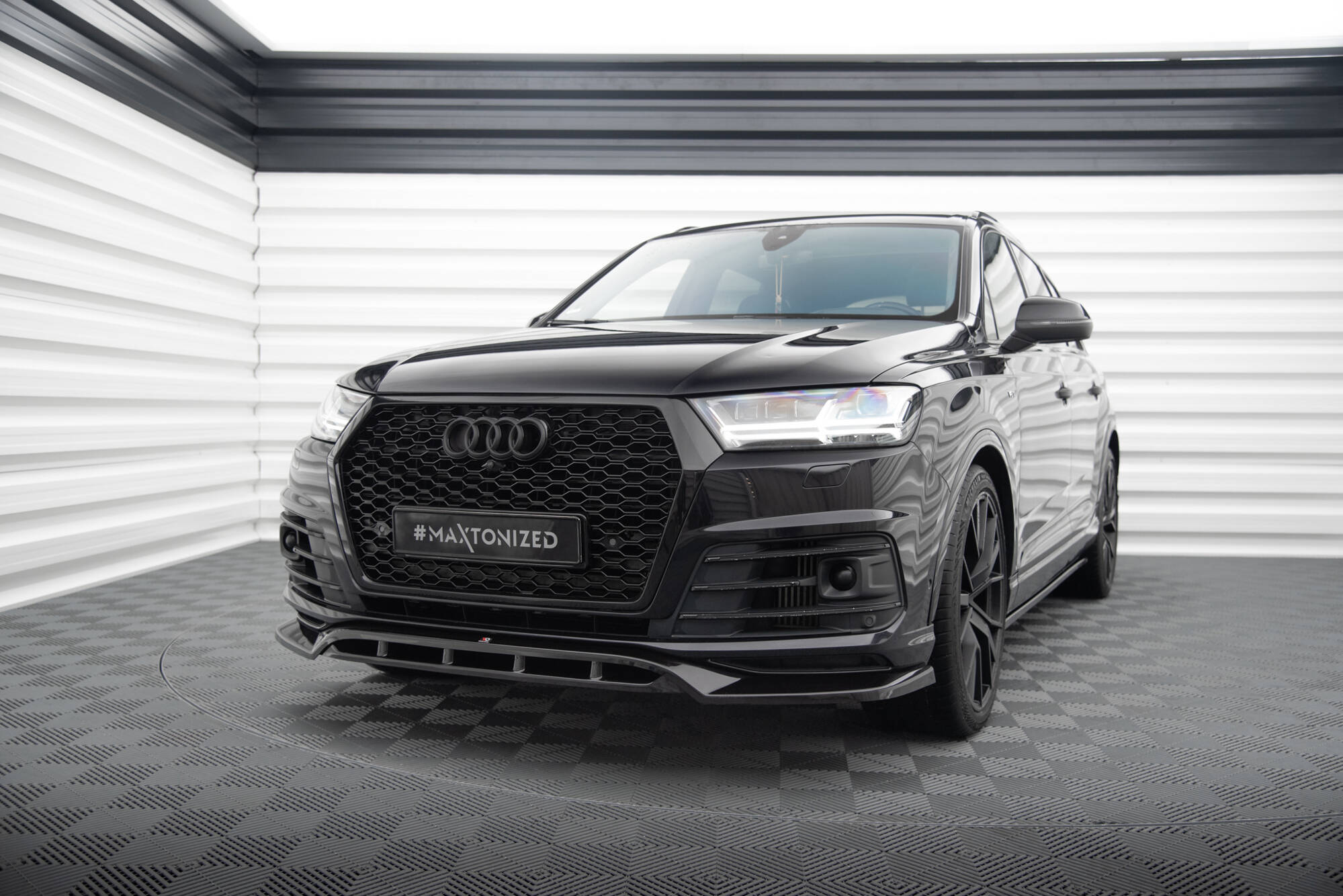 Frontlippe V2 für Audi SQ7 / Q7 S-Line Mk2