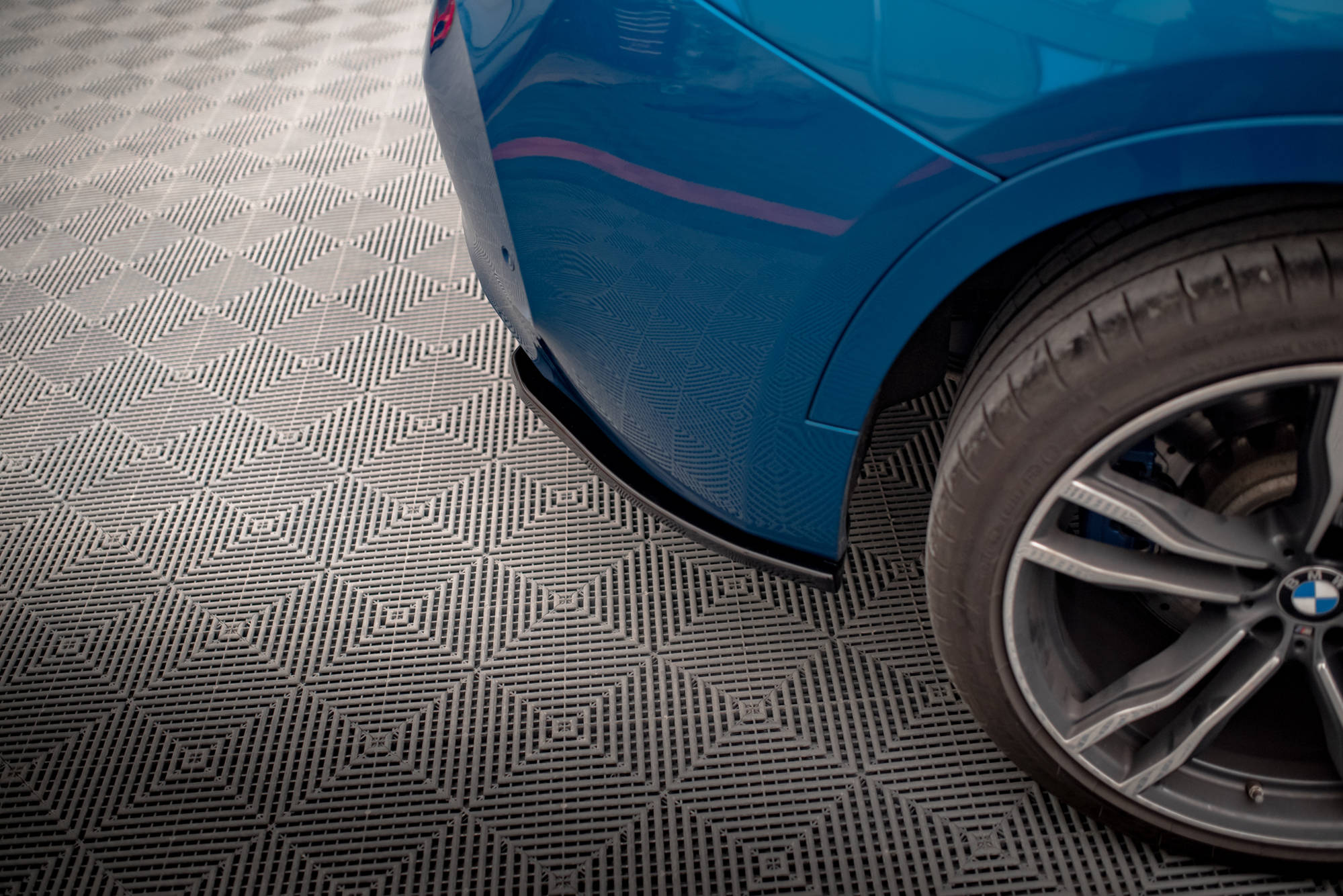 Flaps Heckansatz Diffusor für BMW X6 M F86