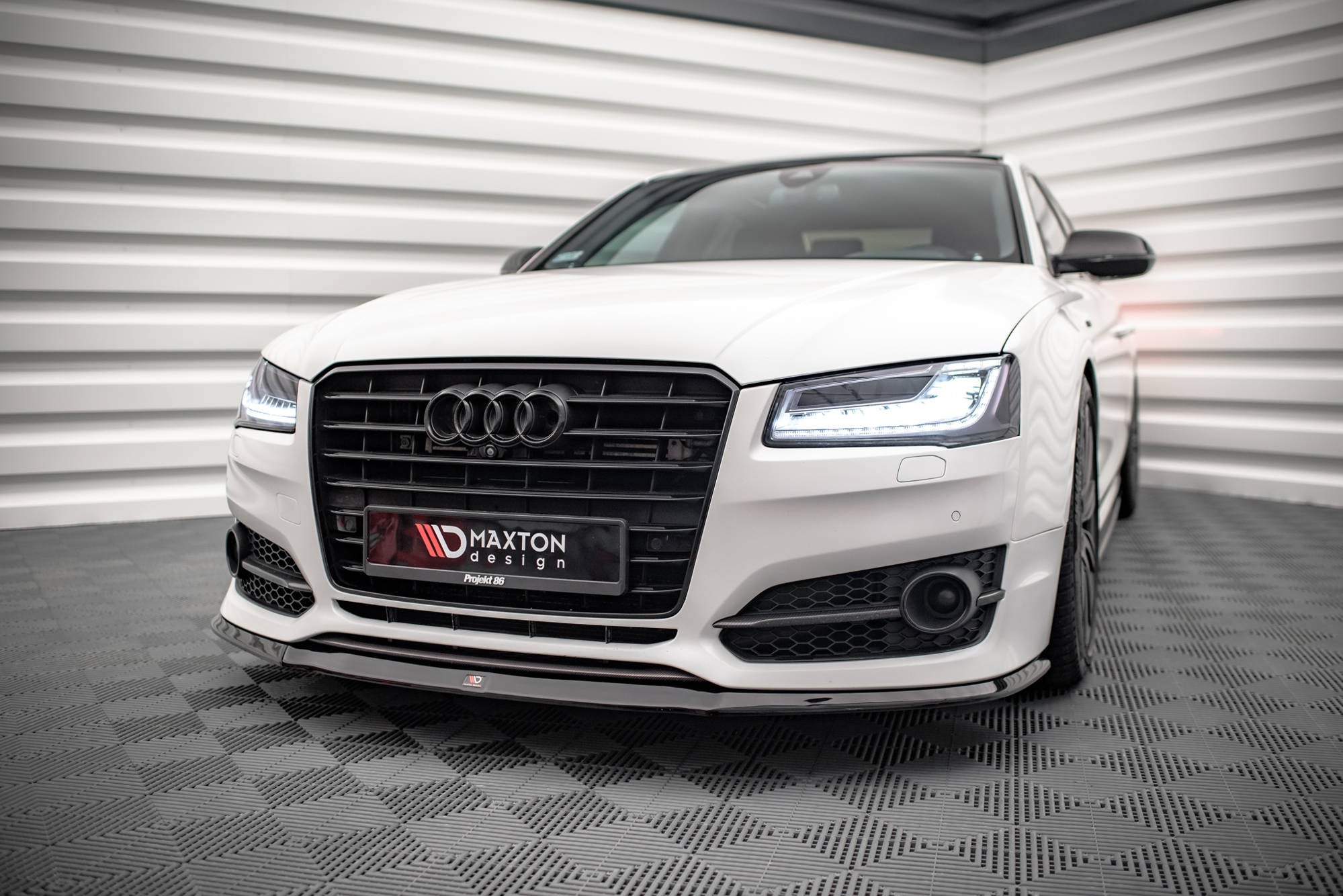 Frontlippe V2 für Audi S8 D4 FL