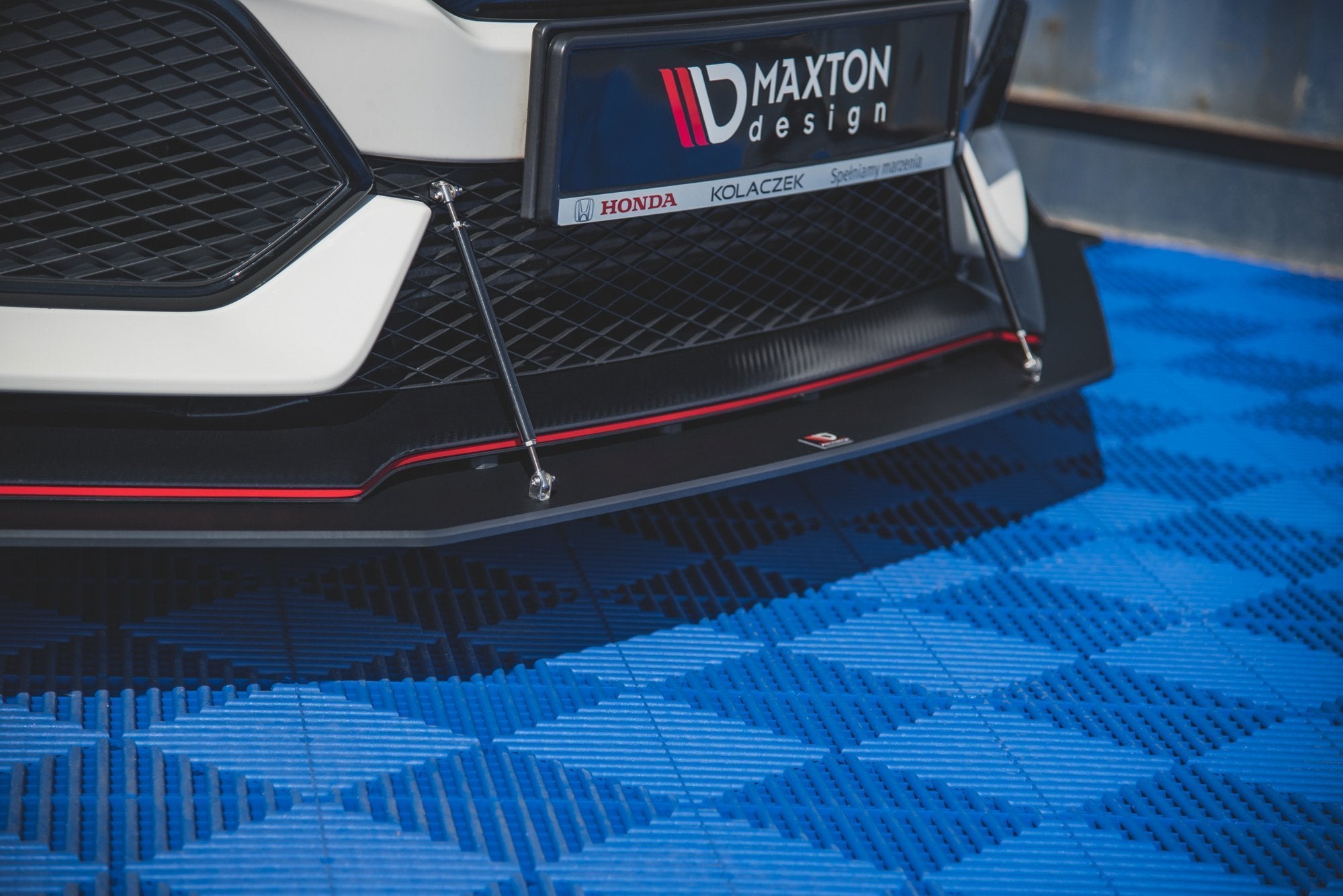 Street Pro Frontlippe für für Honda Civic Type R Mk10