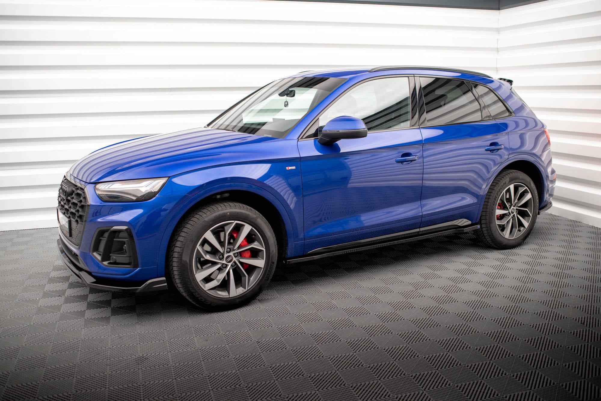 Seitenschweller Ansatz für Audi SQ5 / Q5 S-Line SUV / Sportback Mk2 Facelift
