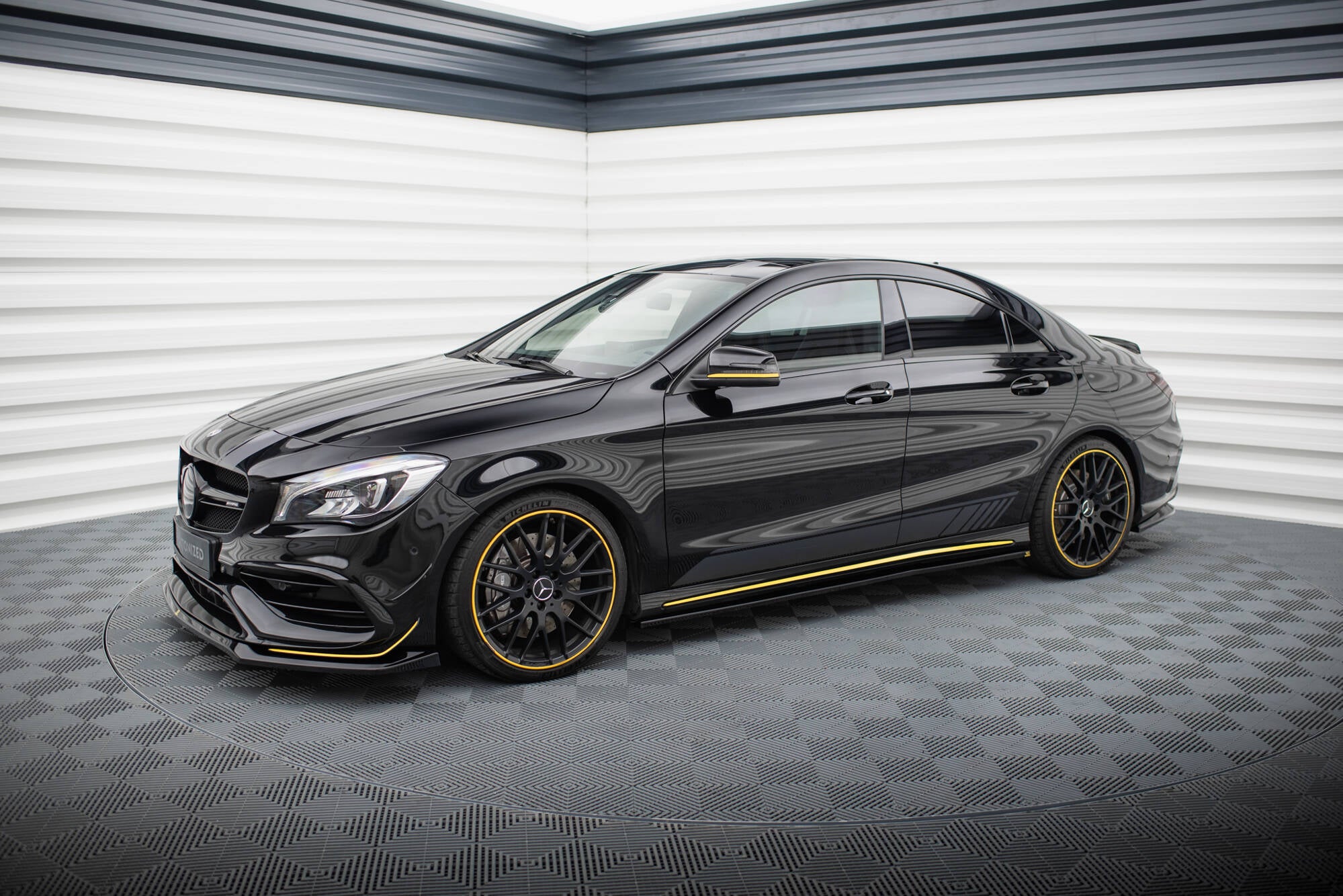 Seitenschweller Ansatz für Mercedes-AMG CLA 45 C117 Facelift