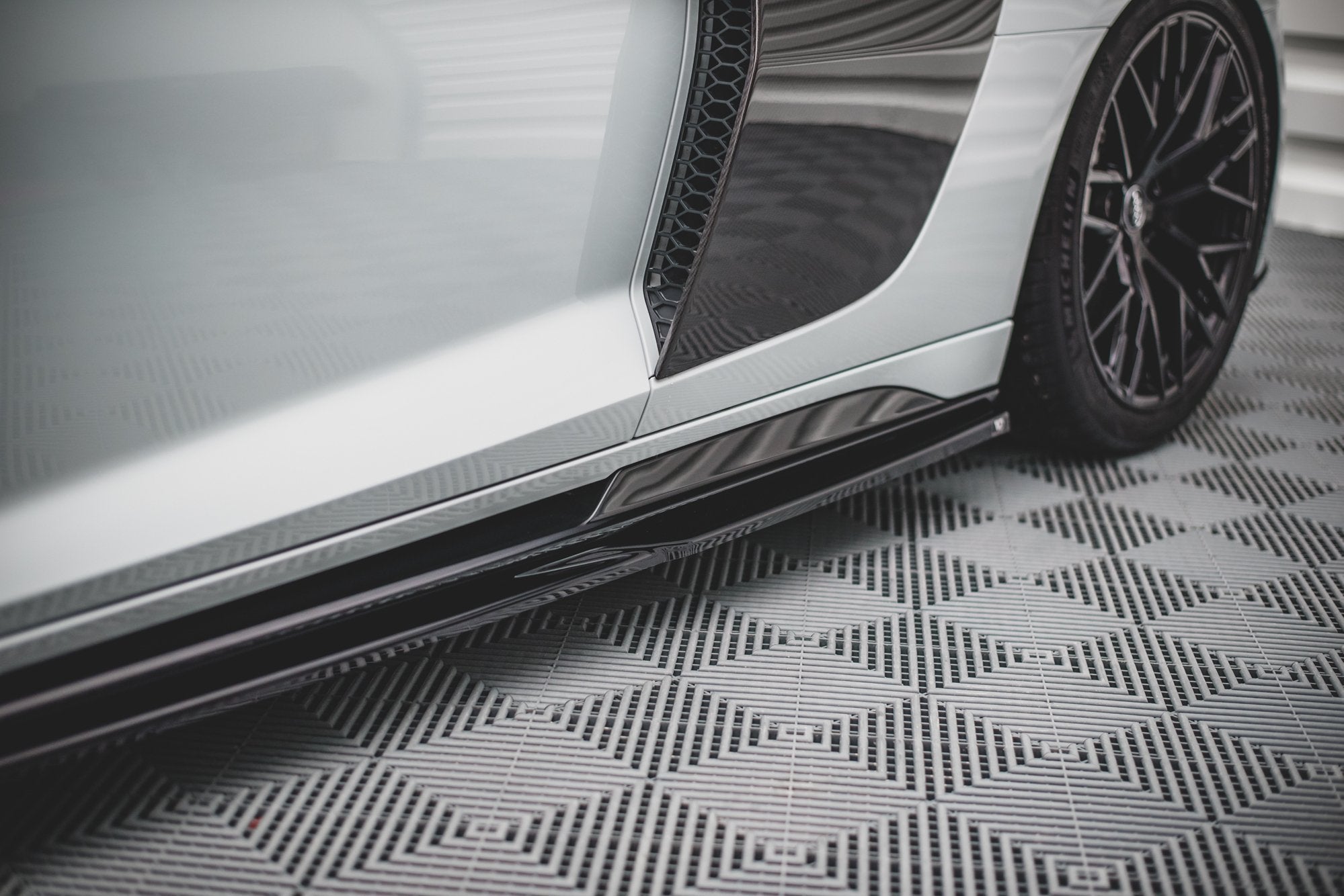 Seitenschweller Ansatz für Audi R8 Mk2 Facelift