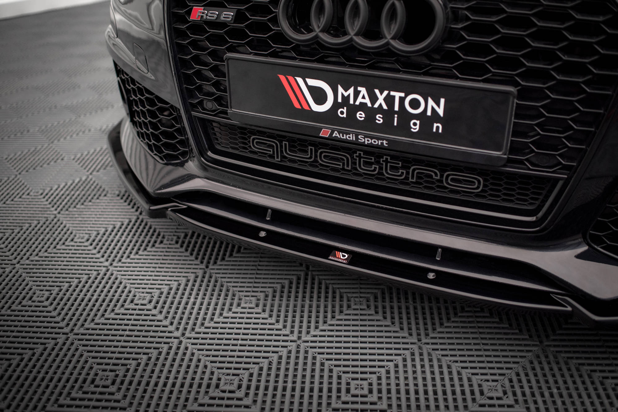Frontlippe für Audi A6 RS6 Look C7