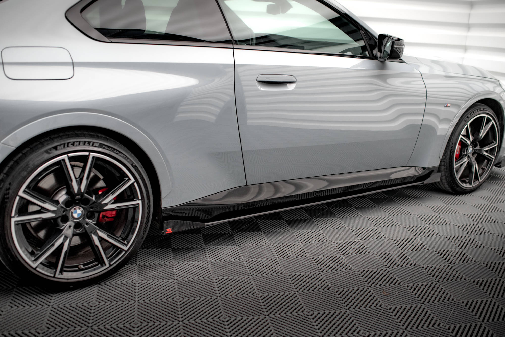 Street Pro Seitenschweller Ansatz für + Flaps BMW 2 Coupe M-Paket / M240i G42