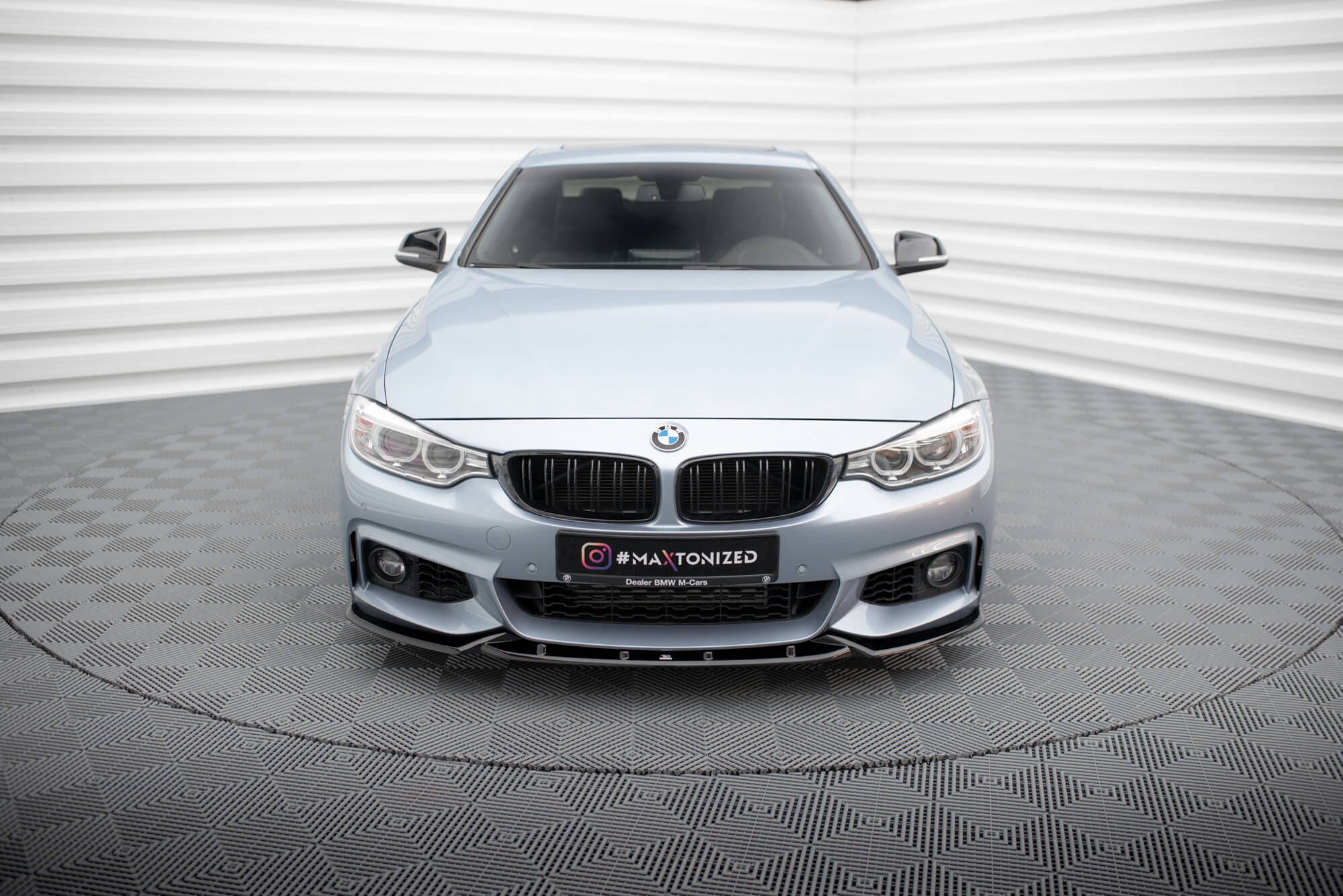 Frontlippe V3 für BMW 4er Coupe / Gran Coupe / Cabrio M - Paket F32 / F36 / F33