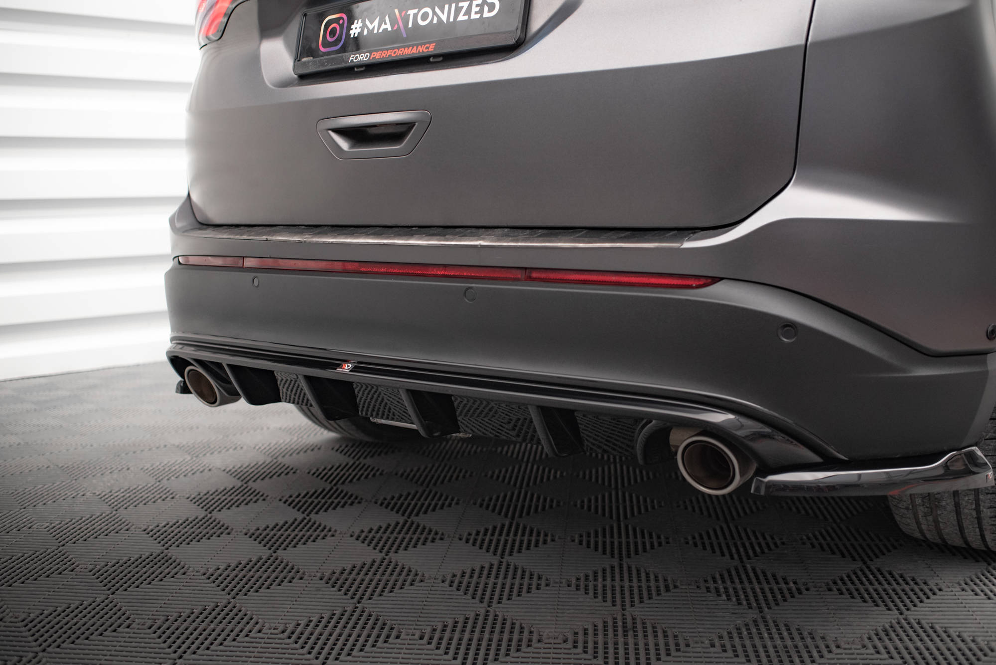 Diffusor Heck Ansatz für Ford Edge Mk2