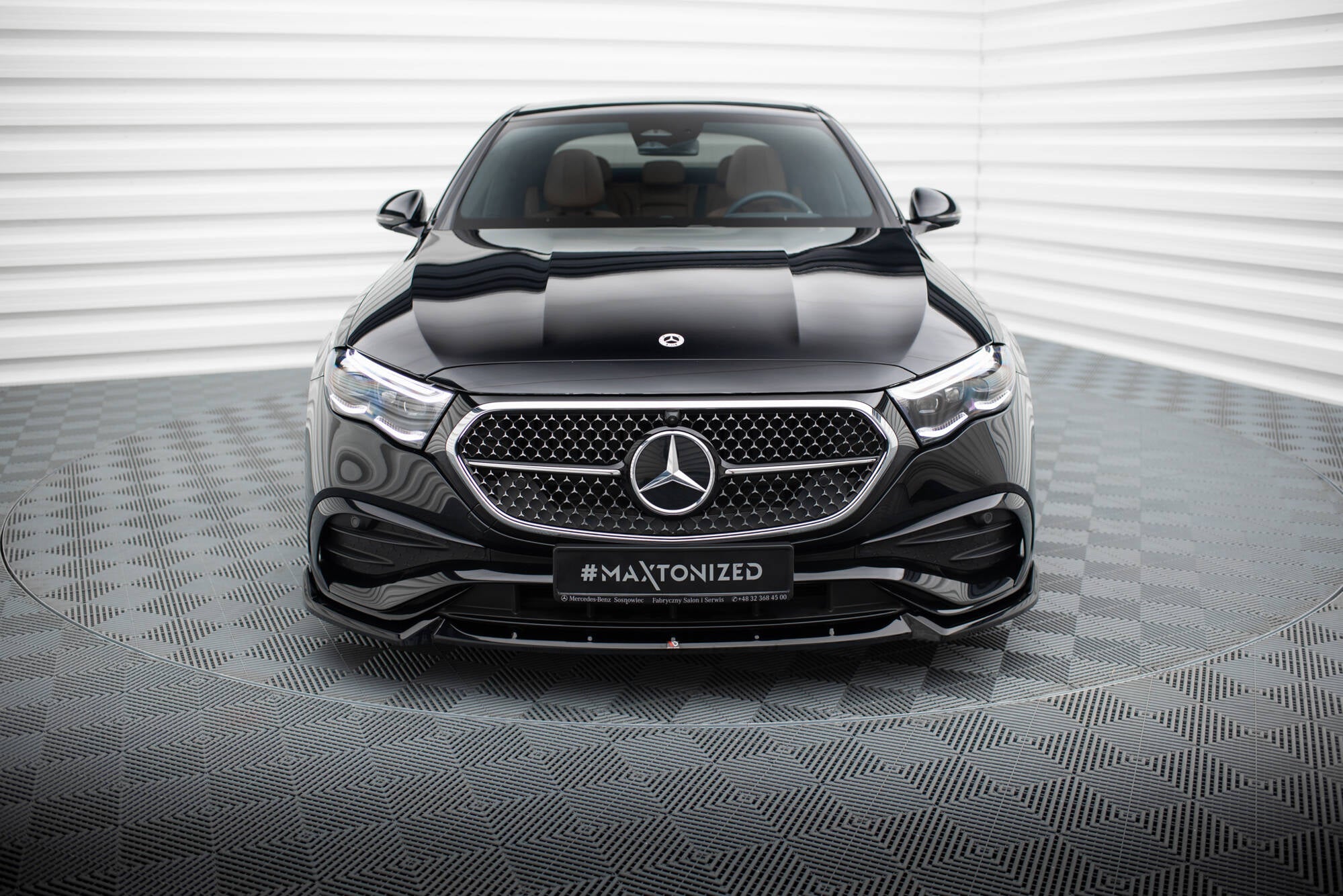 Frontlippe V2 für Mercedes-Benz E AMG-Line W214