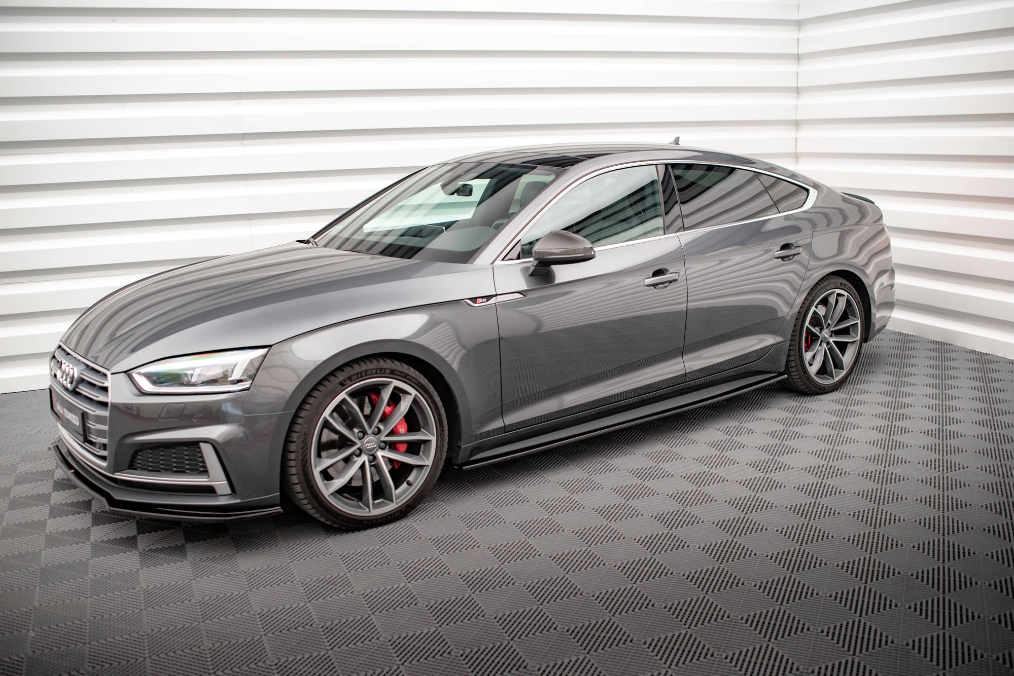 Seitenschweller Ansatz für Audi S5 / A5 S-Line F5 Sportback