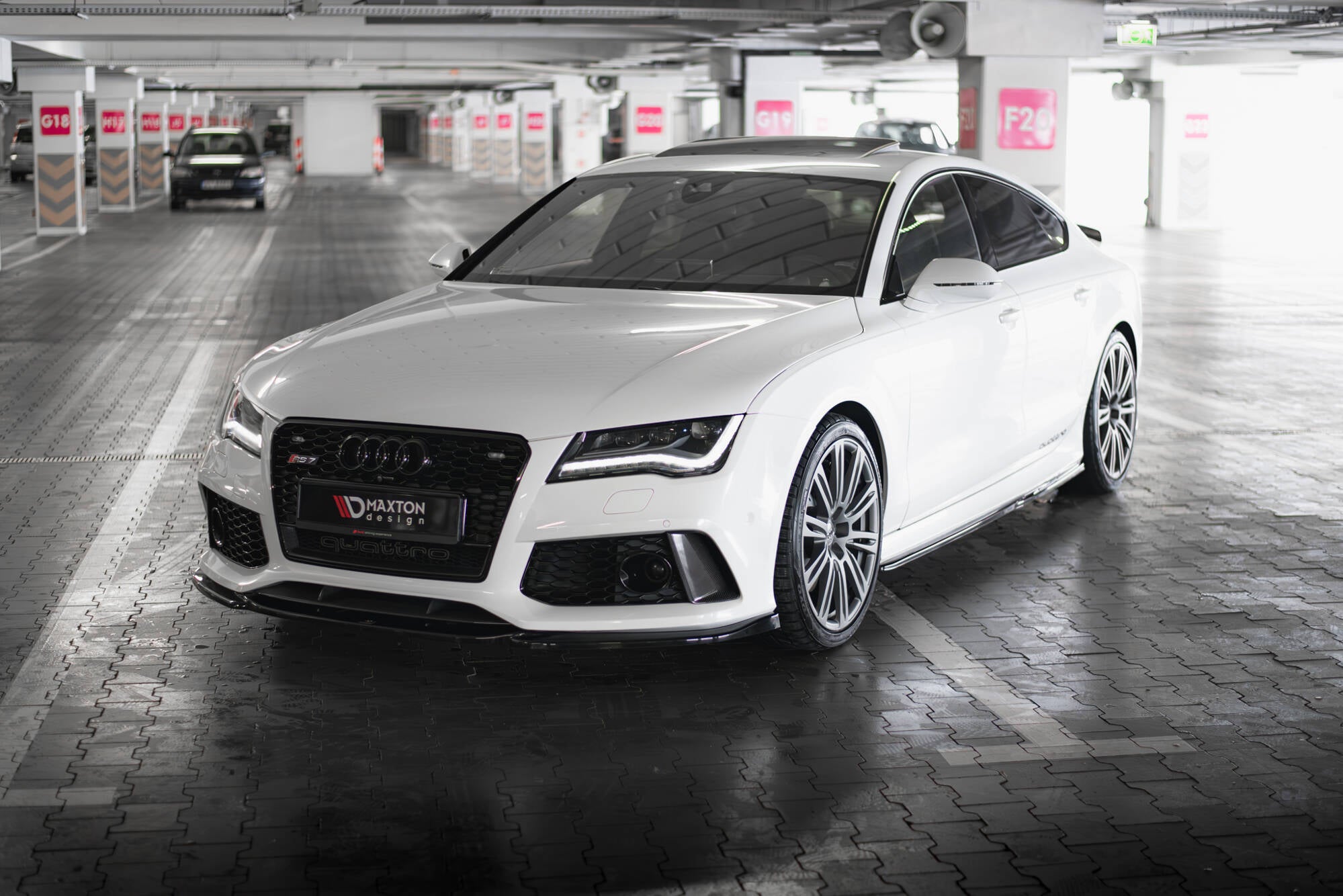 Frontlippe V4 für Audi RS7 C7