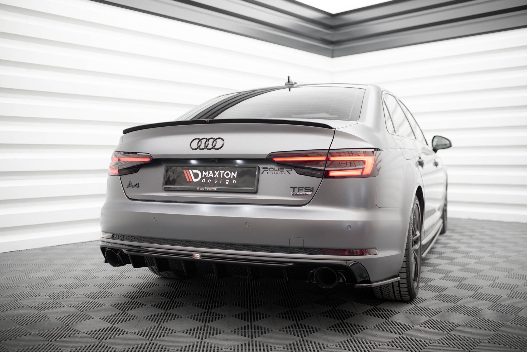 Flaps V3 Heckansatz Flaps Heckansatz für Audi A4 S-line B9