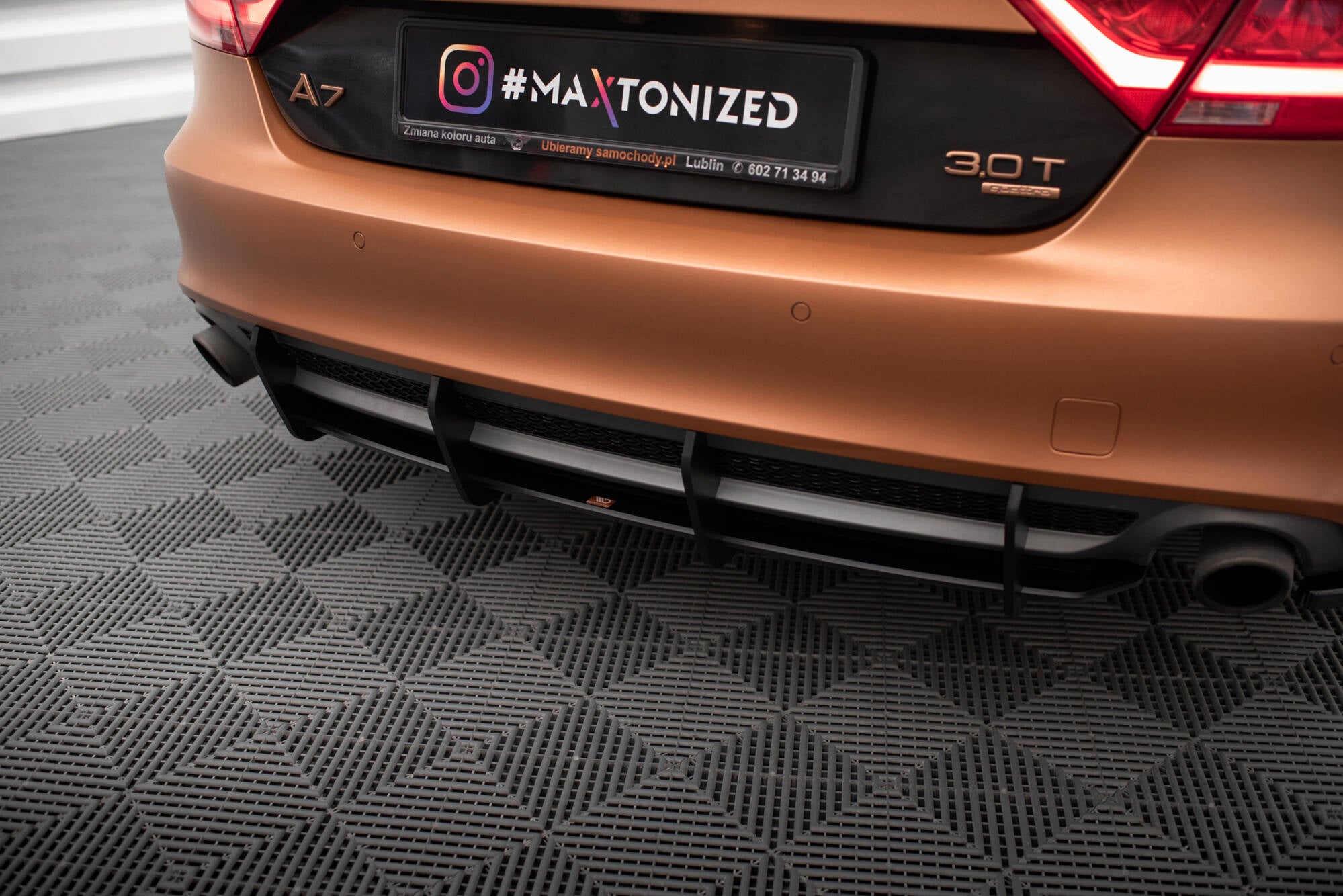 Street Pro Heckschürze für Audi A7 S-Line C7