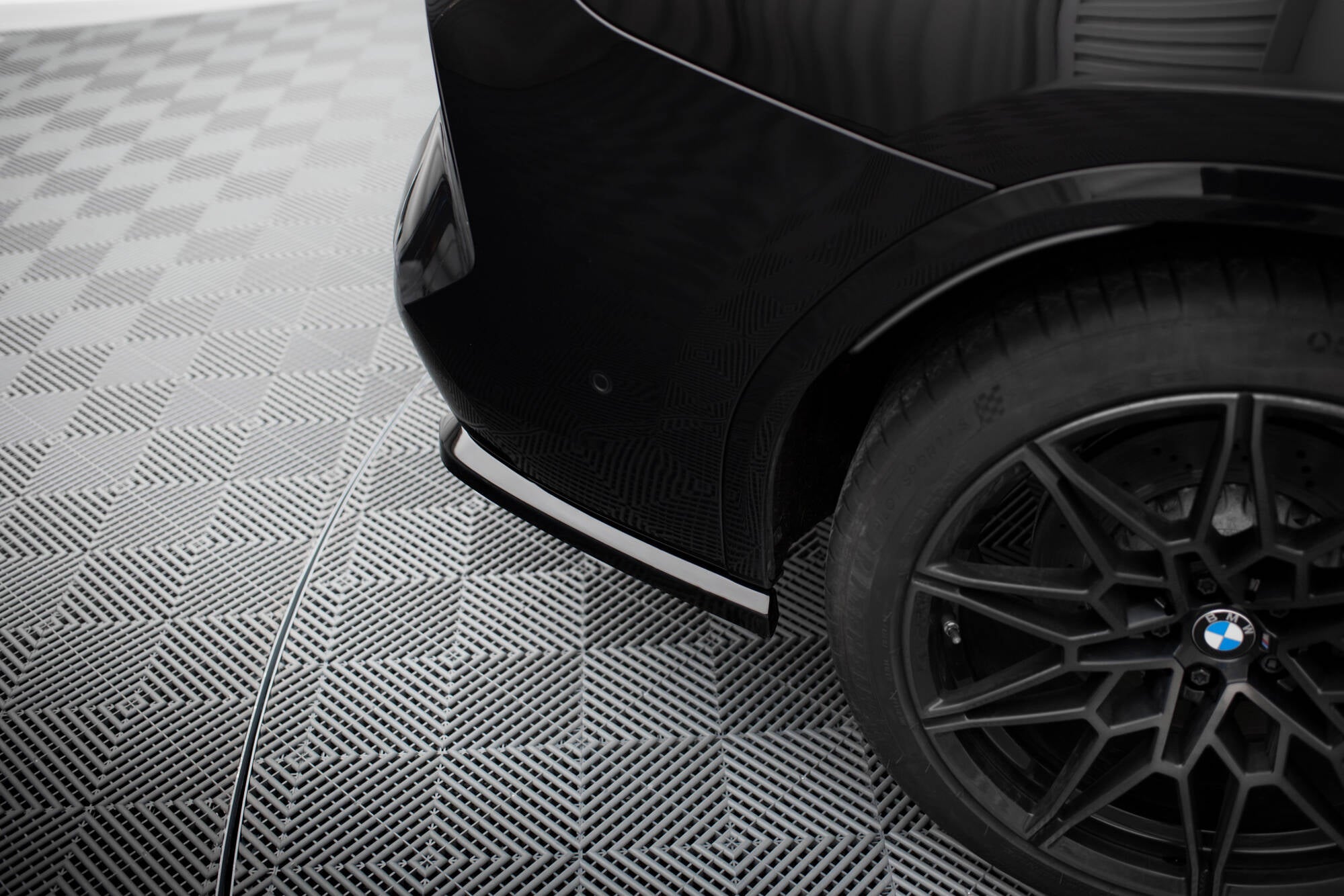 Flaps Heckansatz V1 Diffusor für BMW X3 M F97 / F97 Facelift