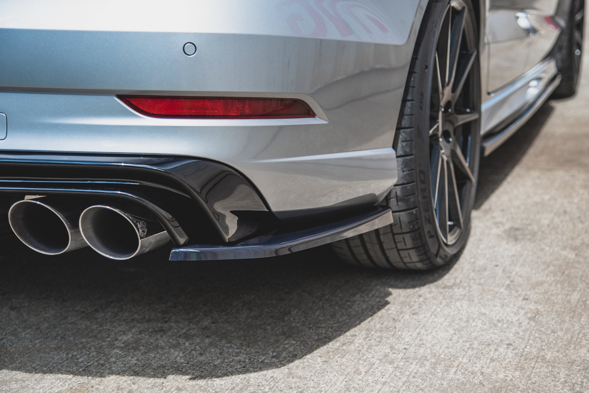 Flaps V2 Heckansatz Flaps Heckansatz für Audi S3 Limousine 8V Facelift