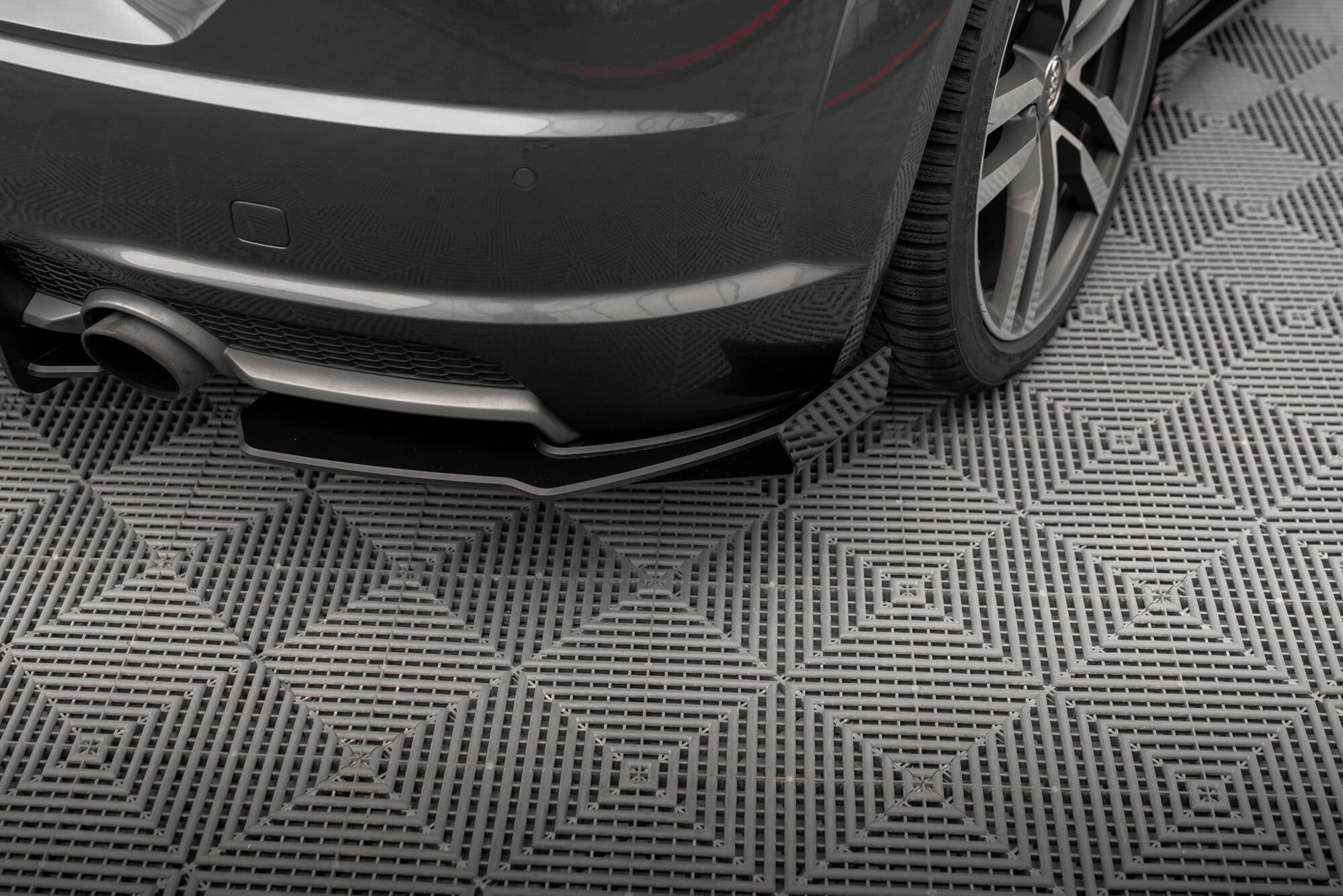 Street Pro Flaps Heckansatz Flaps Heckansatz +Flaps für Audi TT S-Line 8S