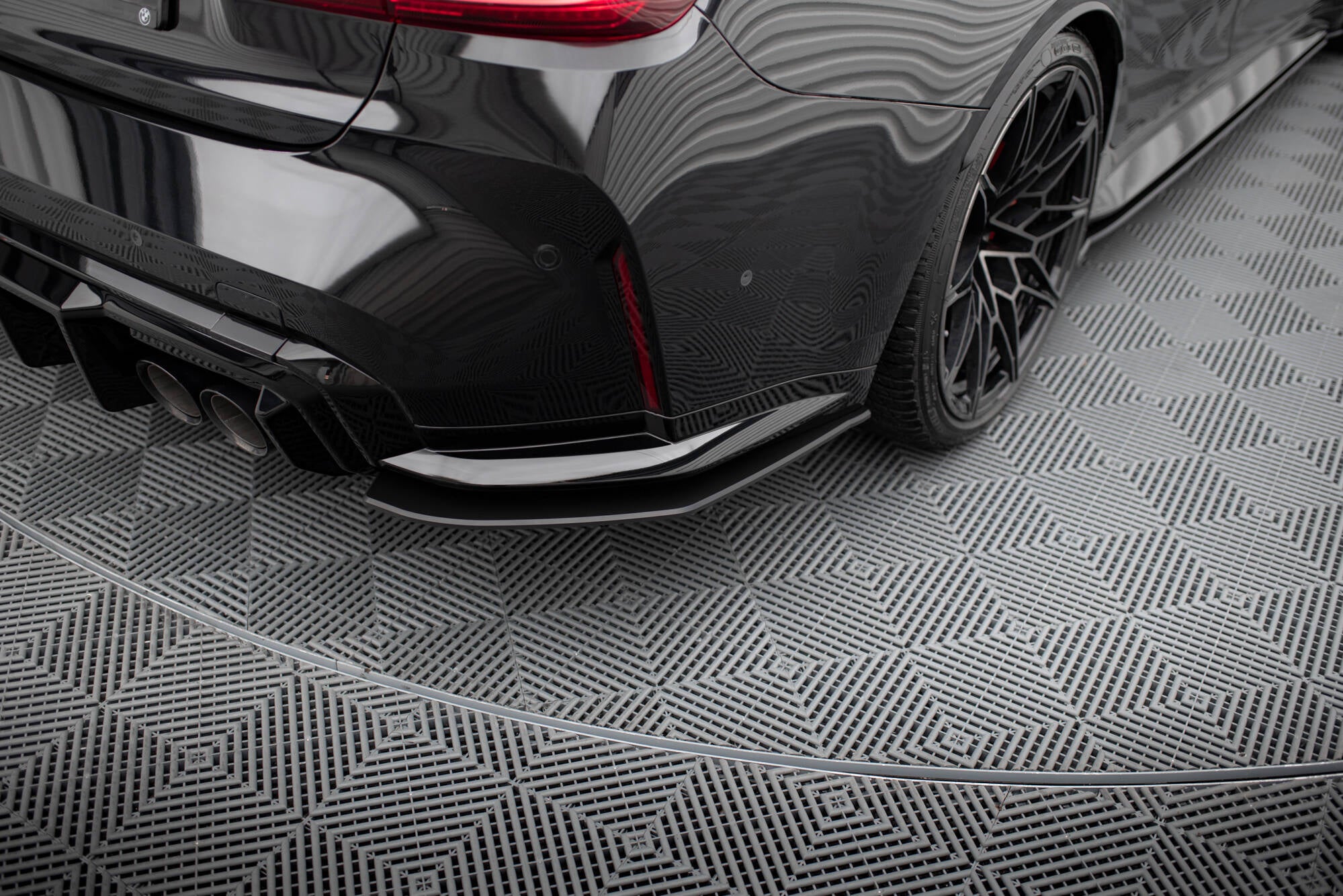 Street Pro Flaps Heckansatz V2 Diffusor für BMW M3 G80