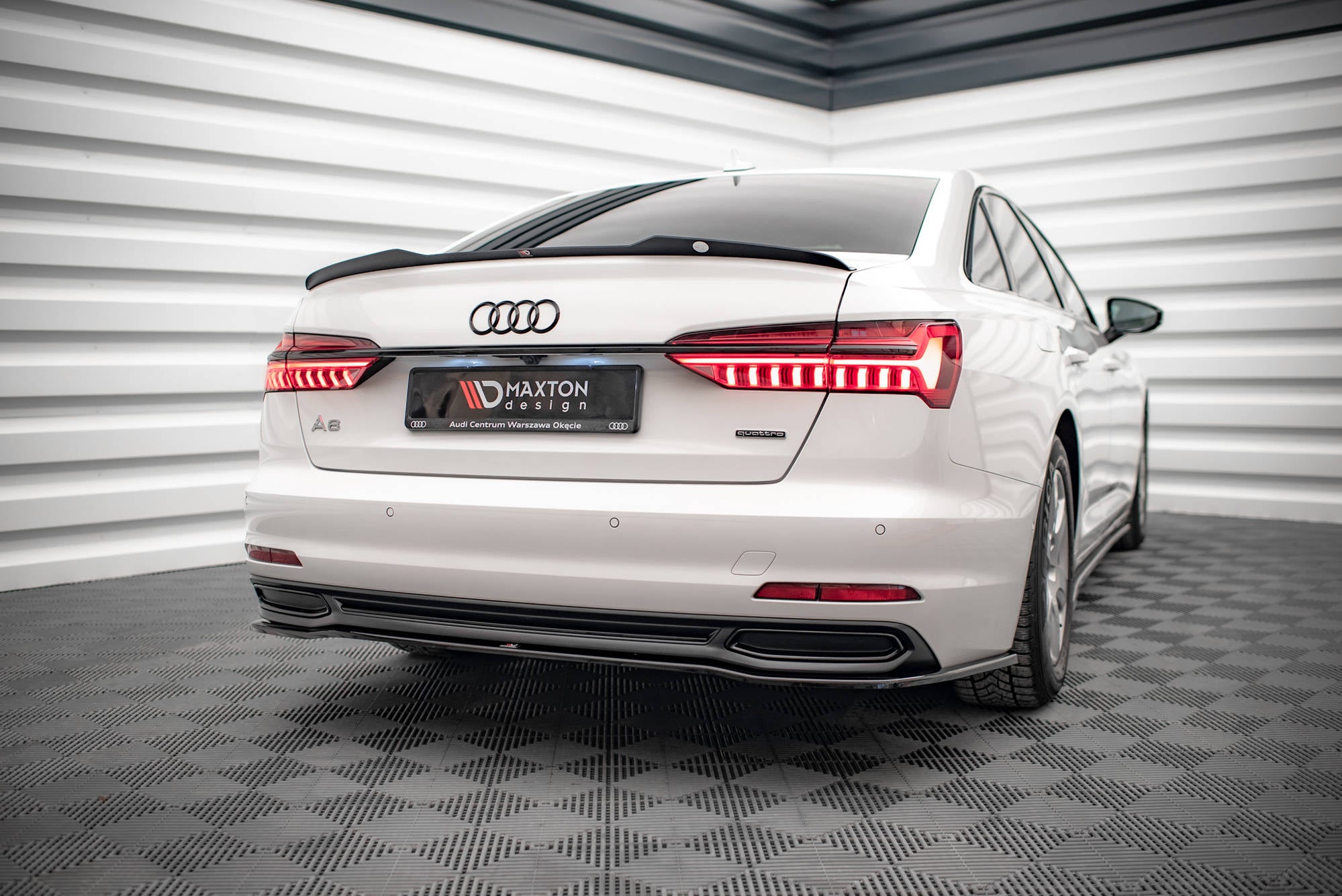 Spoiler CAP für Audi A6 Limousine C8 / C8 Facelift