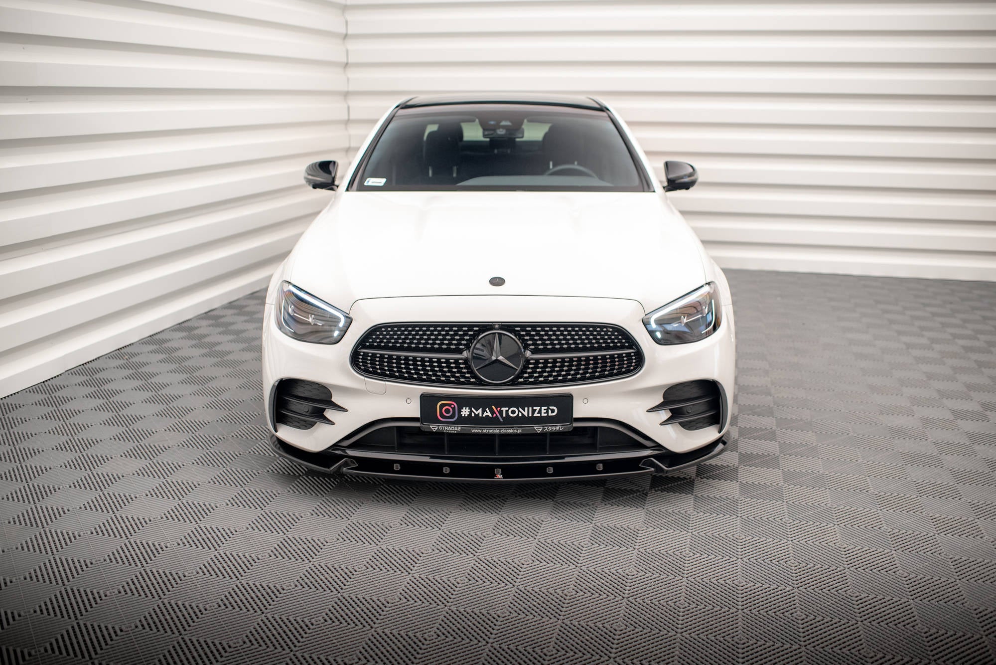 Frontlippe V2 für Mercedes-Benz E AMG-Line W213 Facelift
