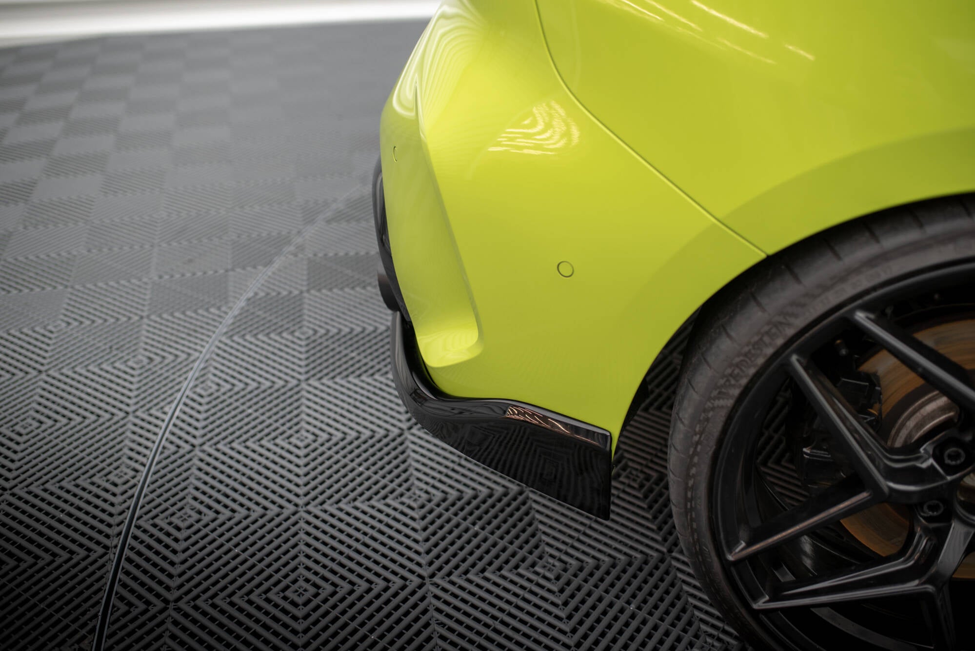 Flaps Heckansatz V1 Diffusor für2 für BMW 1er M - Paket / M135i F40