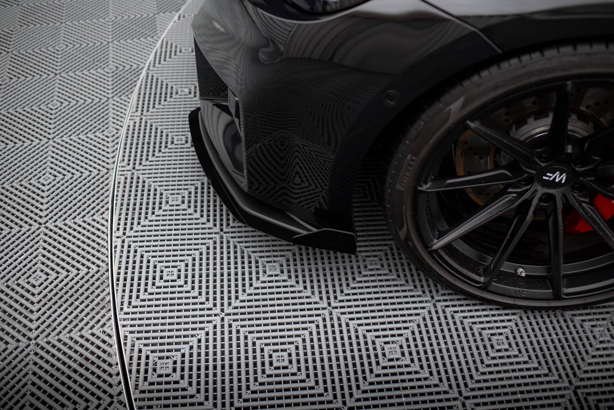Street Pro Frontlippe V1 für + Flaps für + Flaps BMW M2 G87