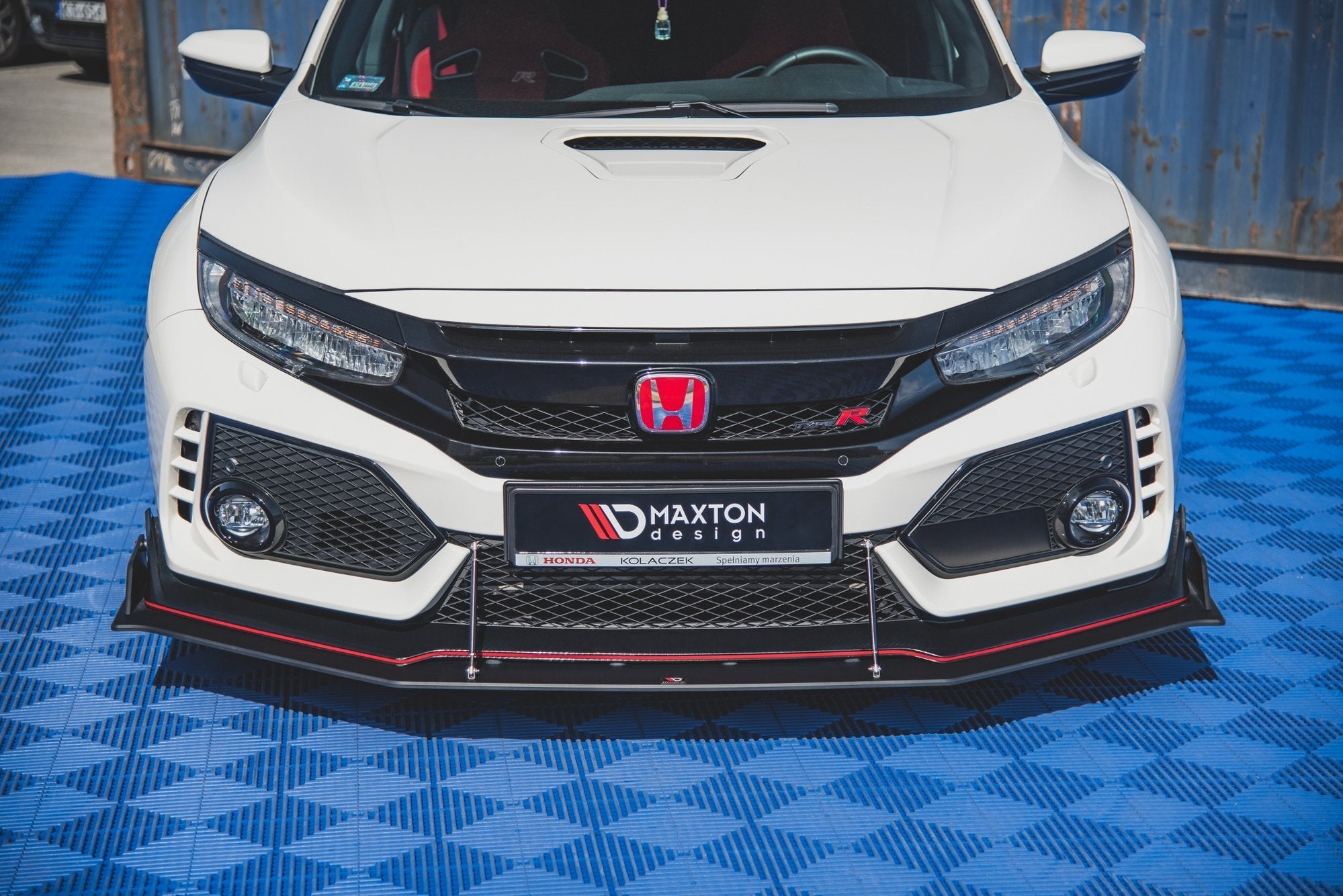 Street Pro Frontlippe für für Honda Civic Type R Mk10