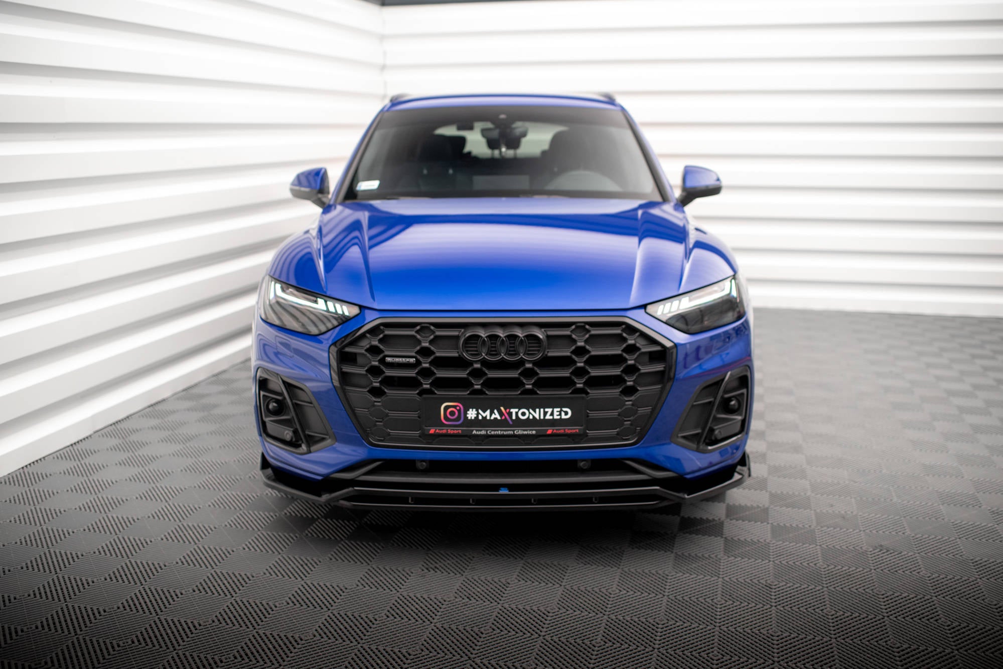 Frontlippe V1 für Audi SQ5 / Q5 S-Line SUV / Sportback Mk2 Facelift