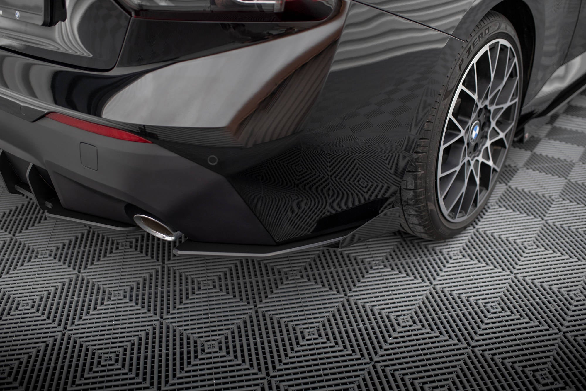 Street Pro Flaps Heckansatz Diffusor +Flaps für BMW 2 Coupe G42